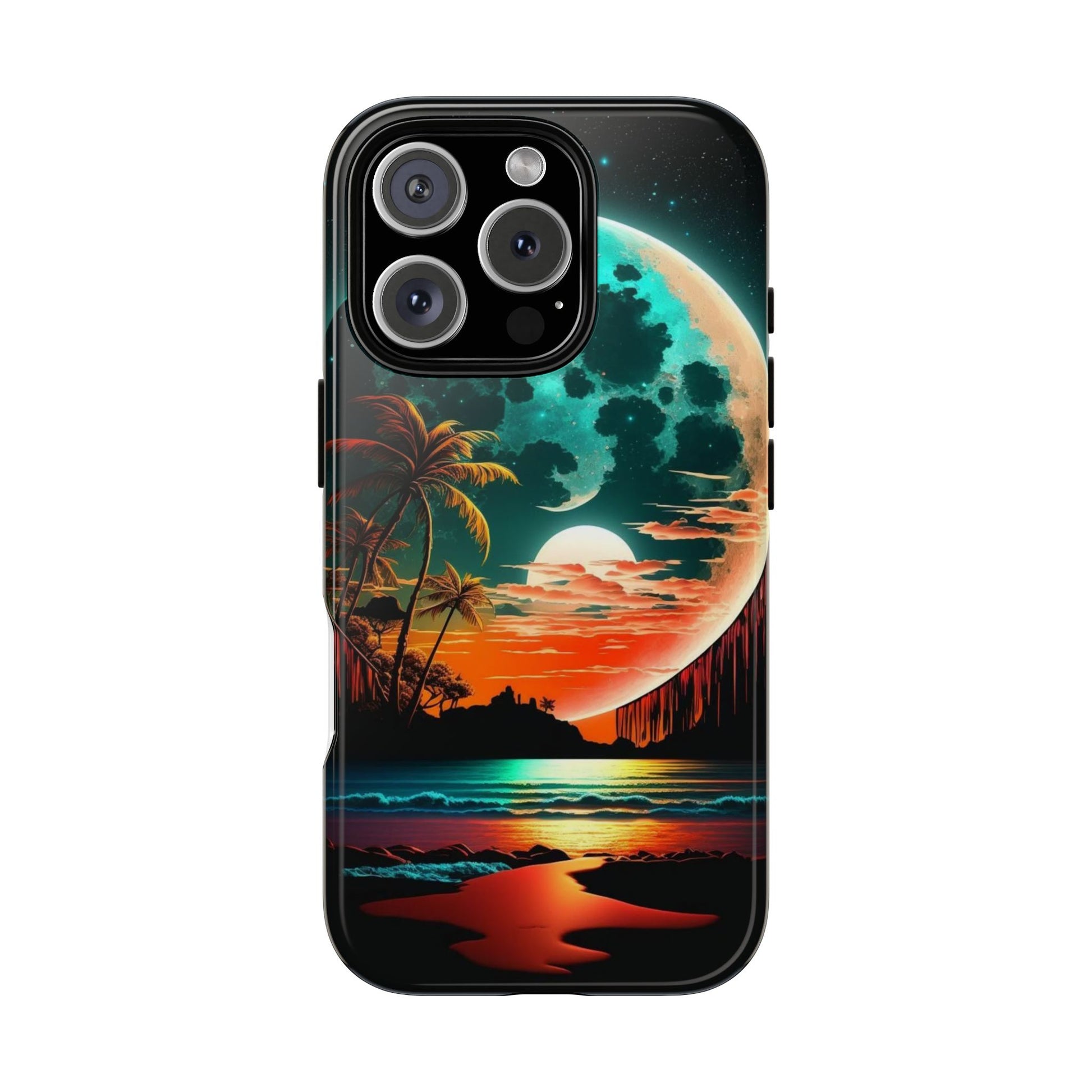 Fantasy Beach Sunset Landscape Phone Case for iPhone, Samsung Galaxy, & Pixel Phones