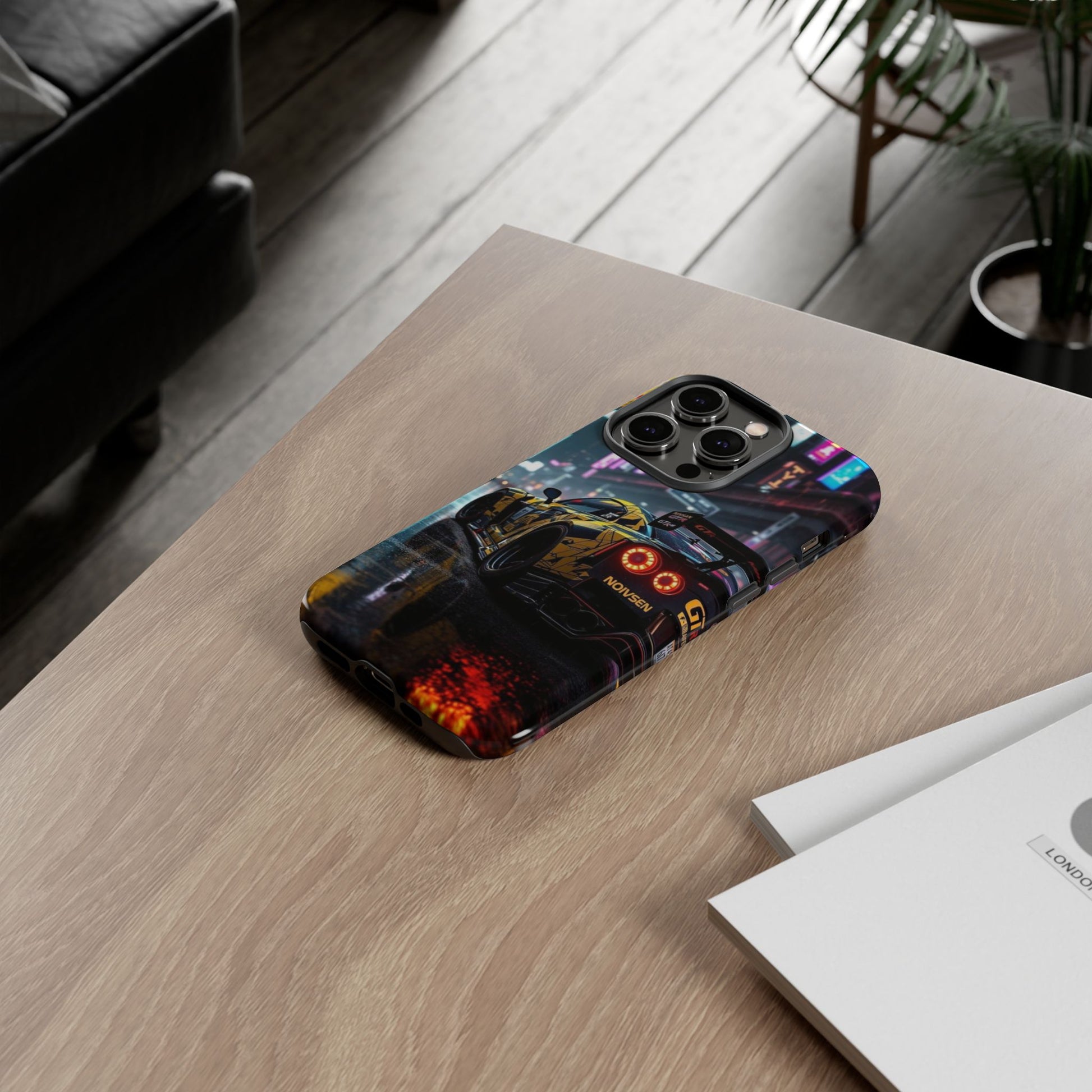 Nissan GTR in Japan Art Tough Cases for iPhones, Samsung, and Pixel