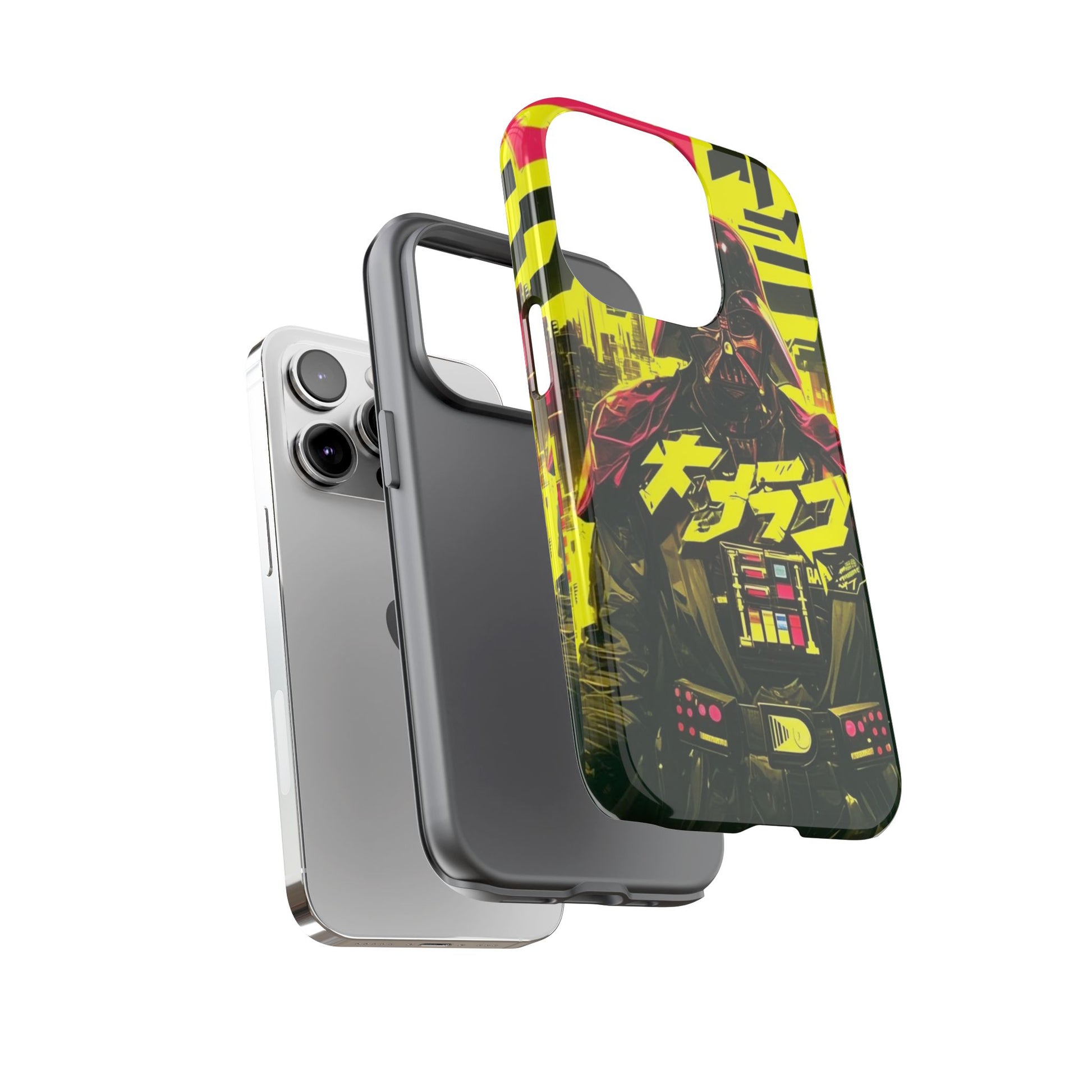 Cyberpunk X Vader Tough Cases for iPhones, Samsung, and Pixel