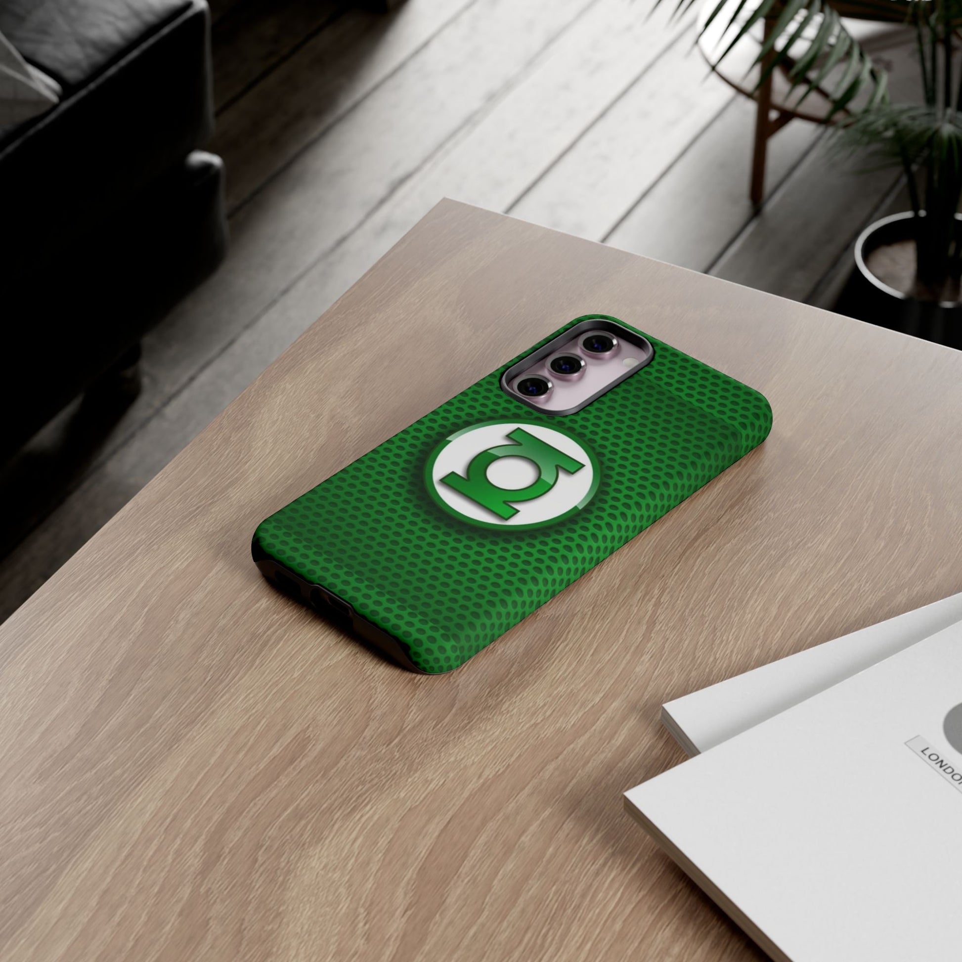 Green Lantern Logo Phone Case, Tough Cases, DC Case for iPhones, Samsung, and Pixel
