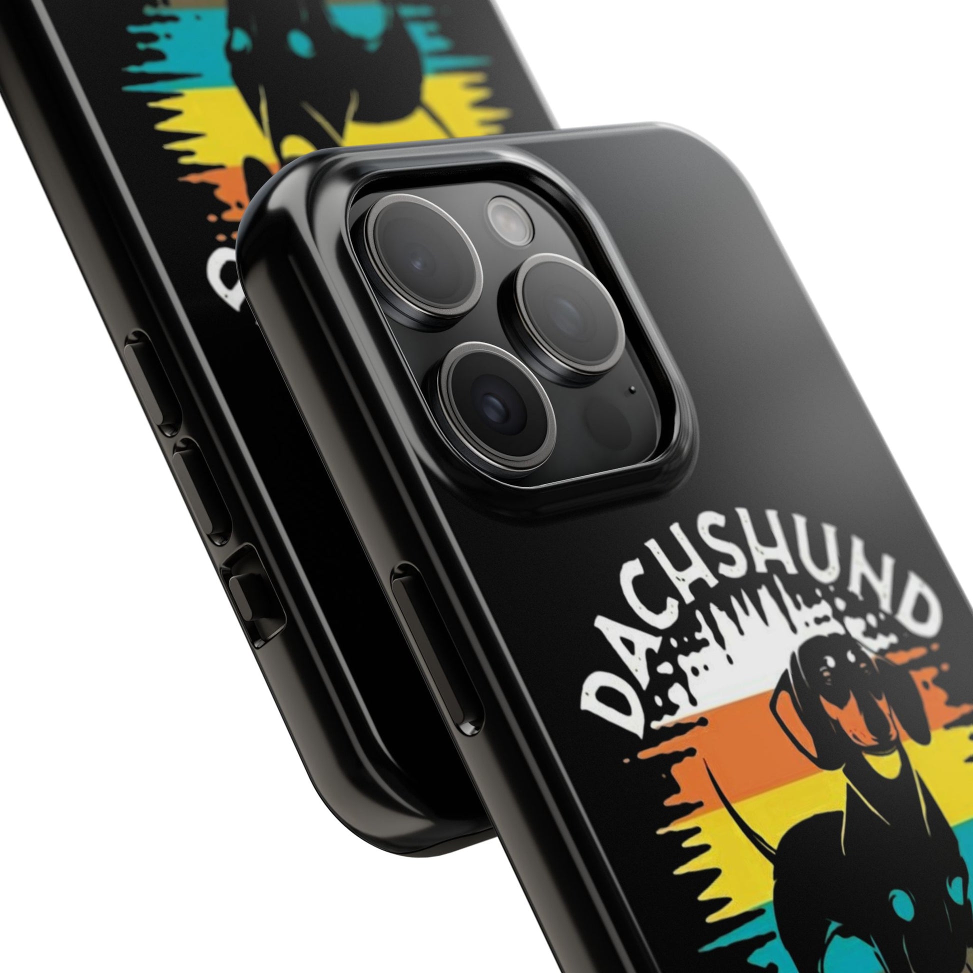 Dachshund Boss Theme Phone Cases for iPhones & Samsung Phones