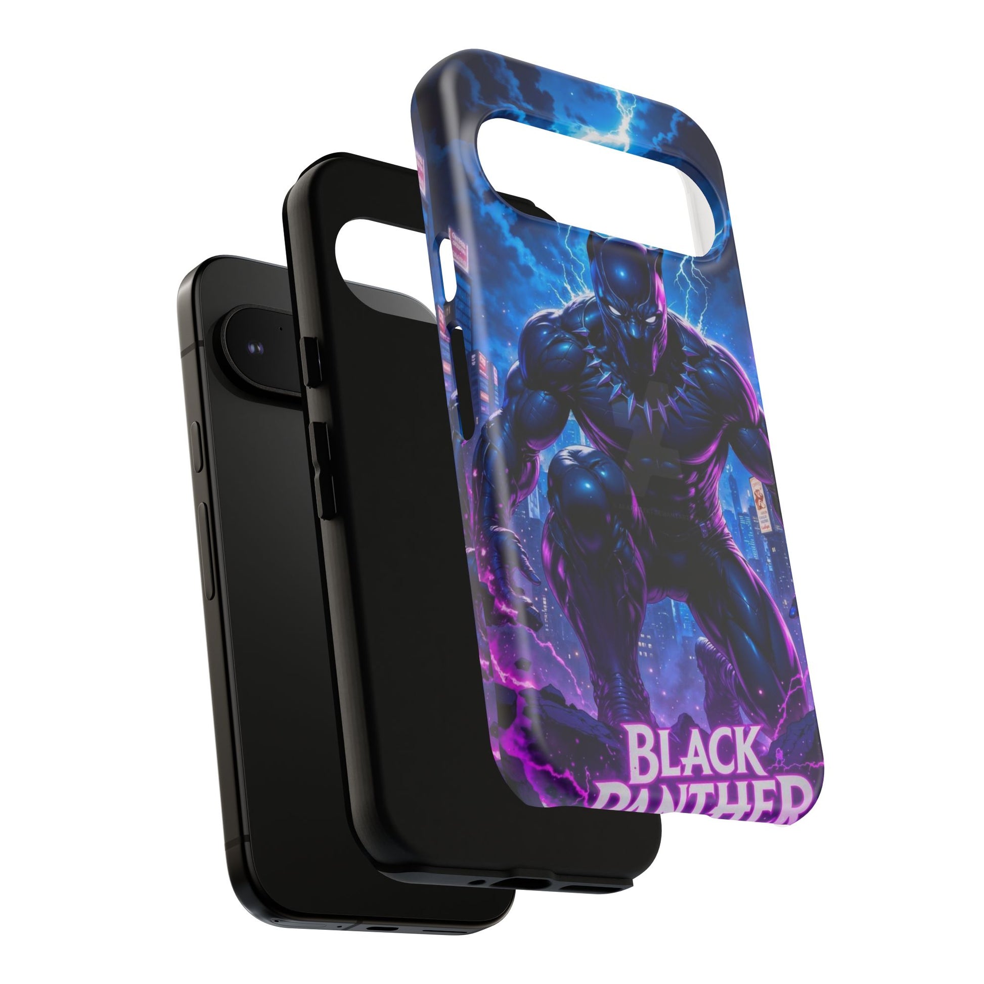 Black Panther Phone Case, Tough Cases for iPhones, Samsung, and Pixel