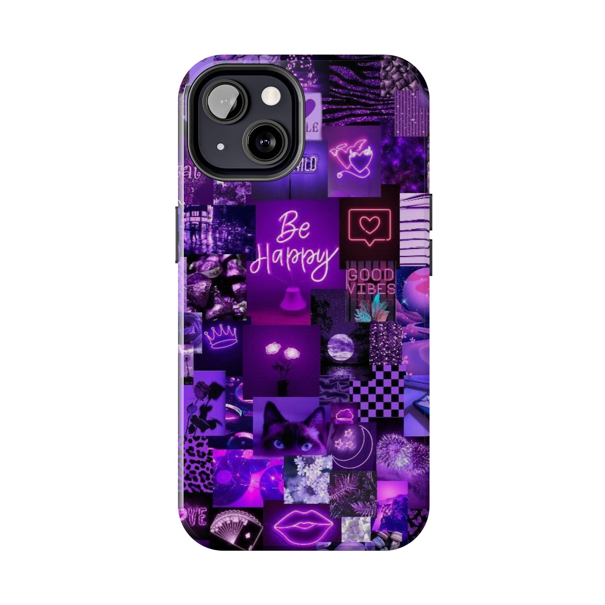 Be Happy Themed Tough Phone Cases for Iphones & Samsung Phones