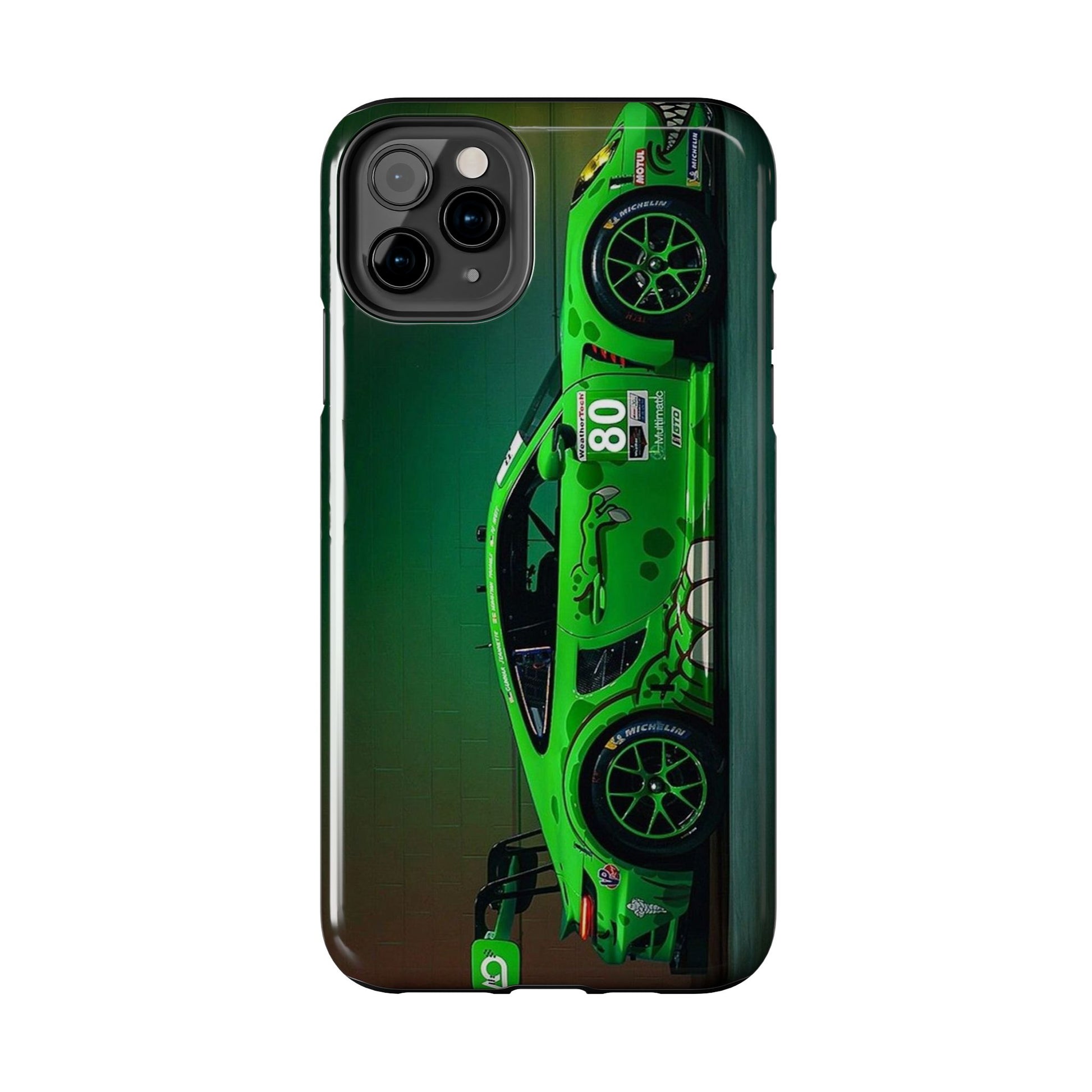 Racing Style Porsche GT Tough Phone Cases for Iphones & Samsung Phones Durable