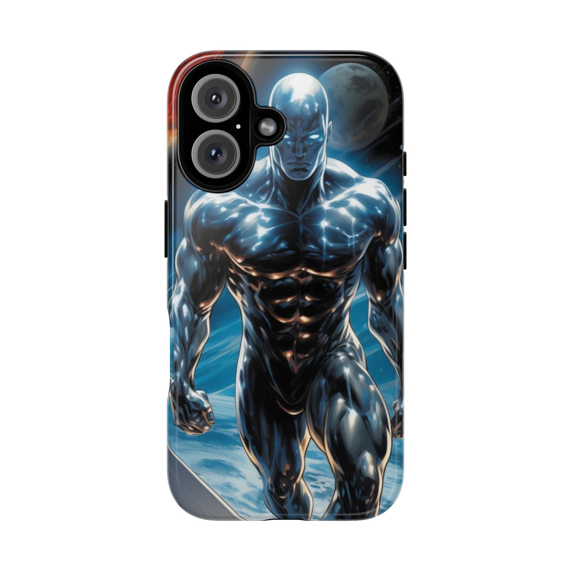 The Silver Surfer Comic Art Phone Case, Tough Cases for iPhones, Samsung, and Pixel