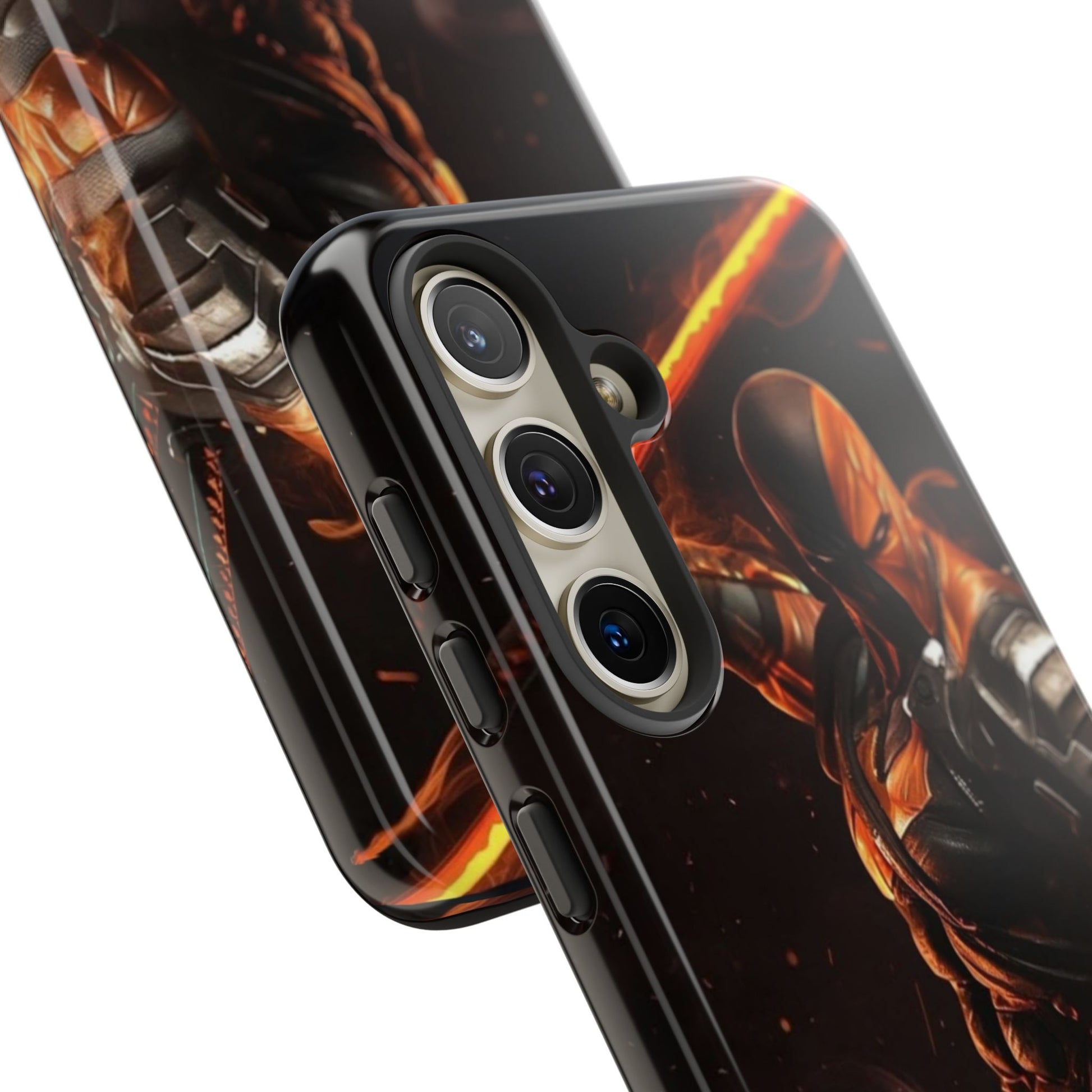 DC Comics Death Stroke Tough Cases for iPhones, Samsung, and Pixel