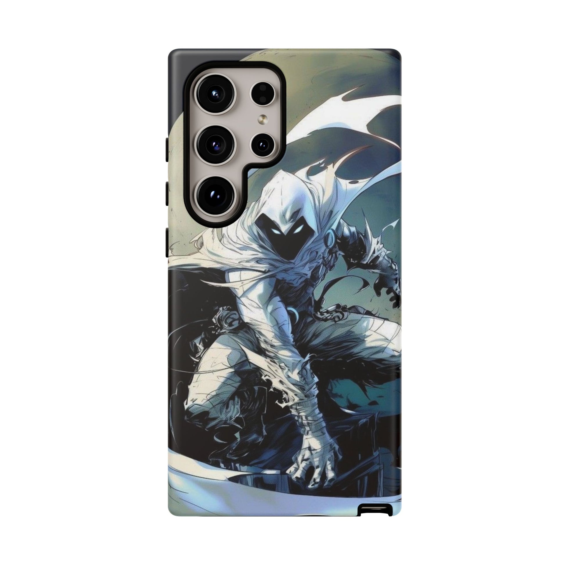 Moon Knight Tough Cases for iPhones, Samsung, and Pixel