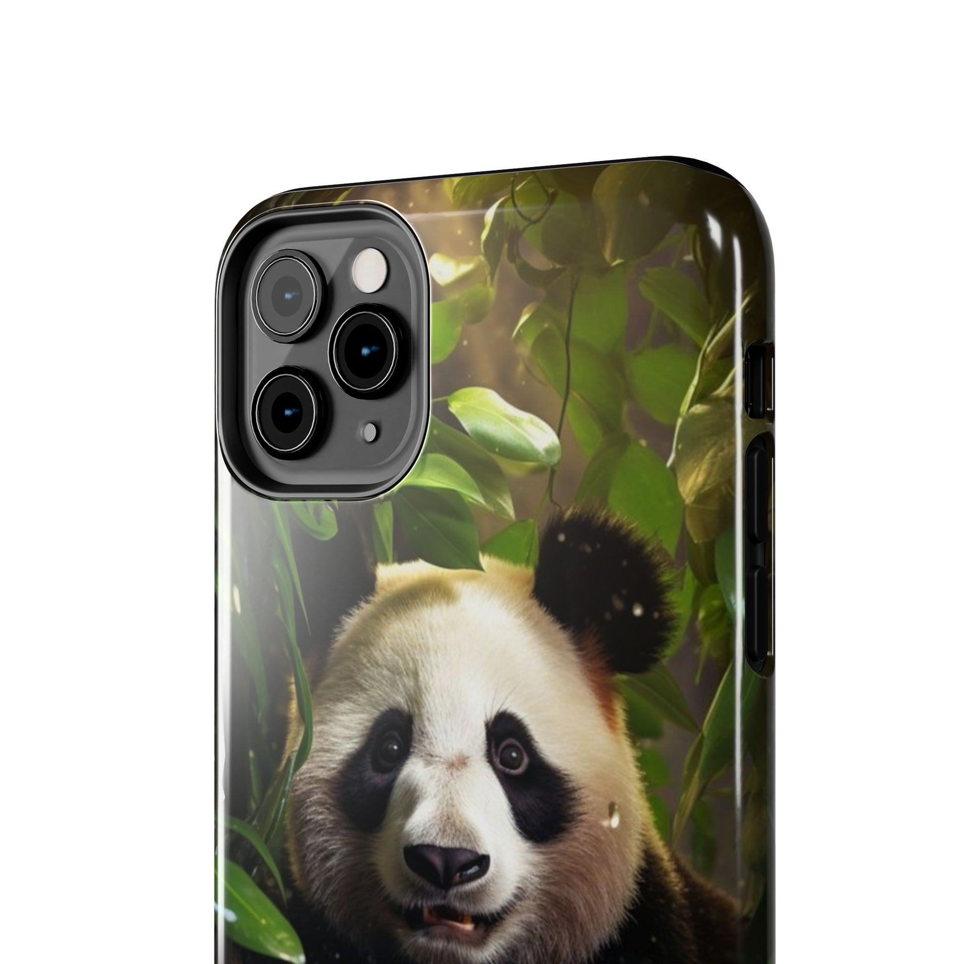 Smiling Panda Theme Phone Cases for iPhones & Samsung Phones