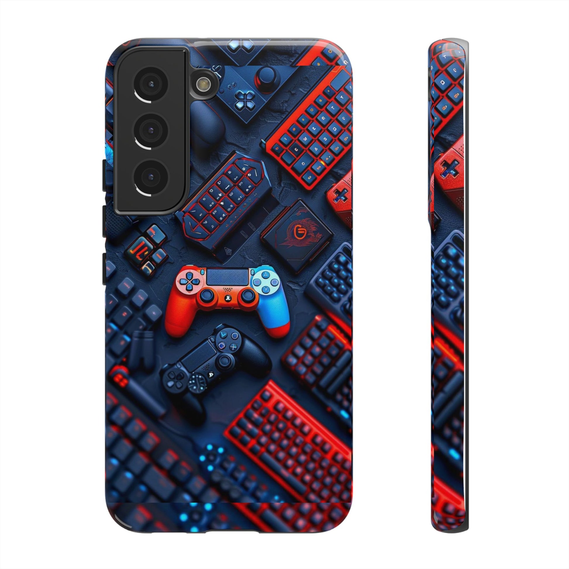 Gamer Themed Controllers Tough Cases for iPhones, Samsung, and Pixel