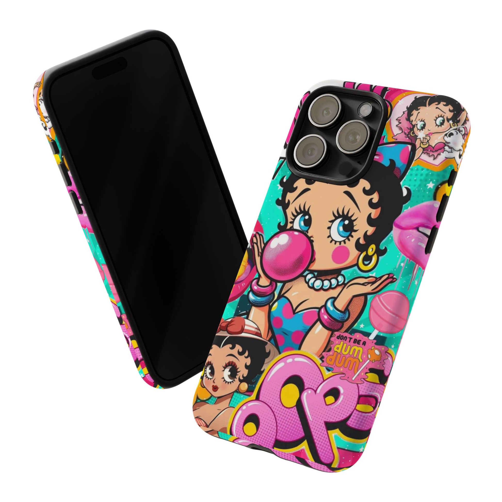 Betty Boop Comic Strip Phone Case for iPhone, Samsung Galaxy, & Pixel Phones