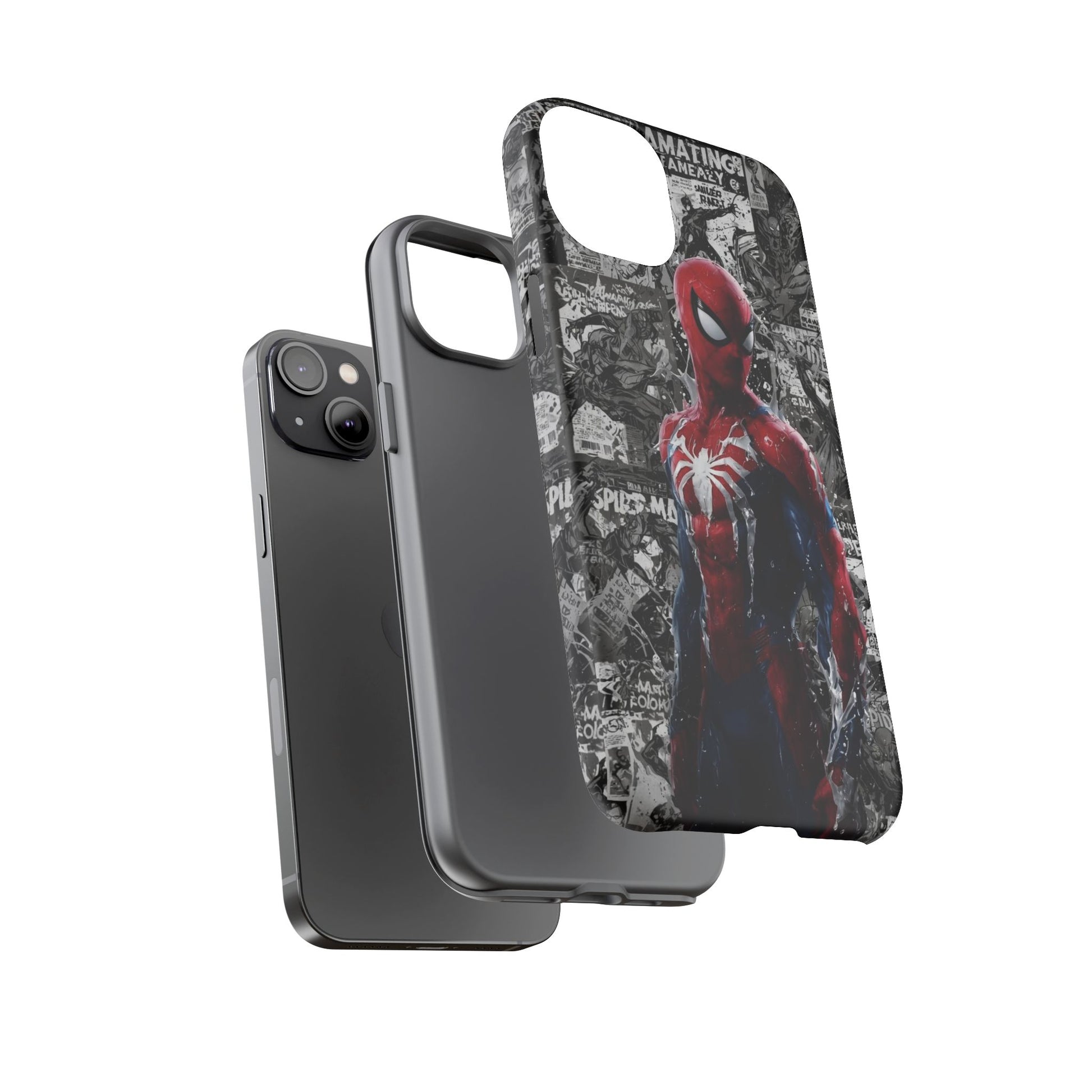 Spiderman Phone Case, Tough Cases for iPhones, Samsung, and Pixel