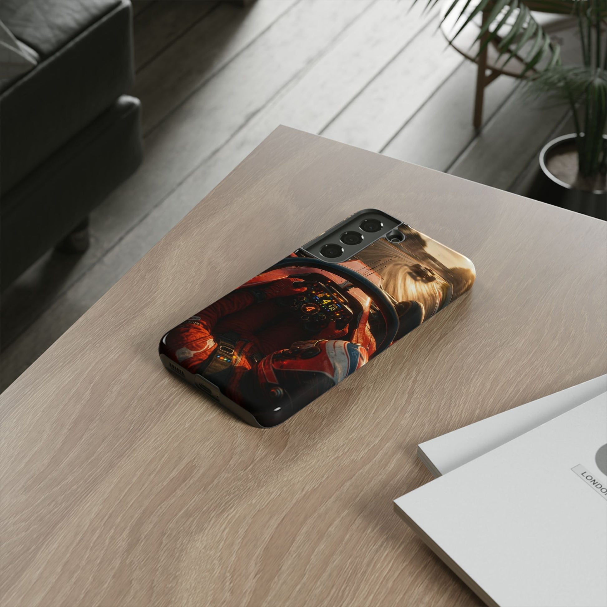 Formula 1 Cockpit Phone Case, Tough Cases for iPhones, Samsung, and Pixel