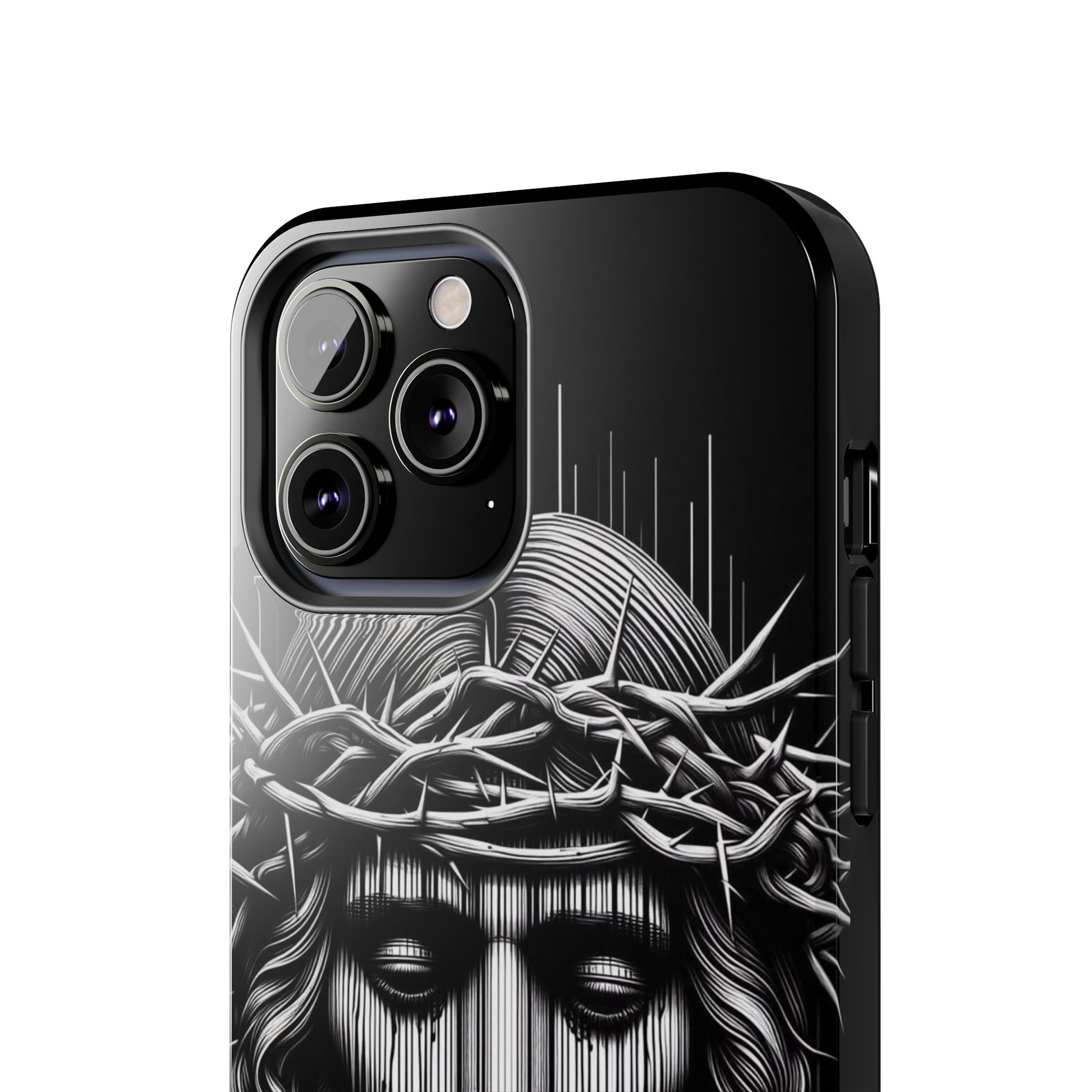 Jesus The King Crown Christian Phone Cases for iPhones & Samsung Phones