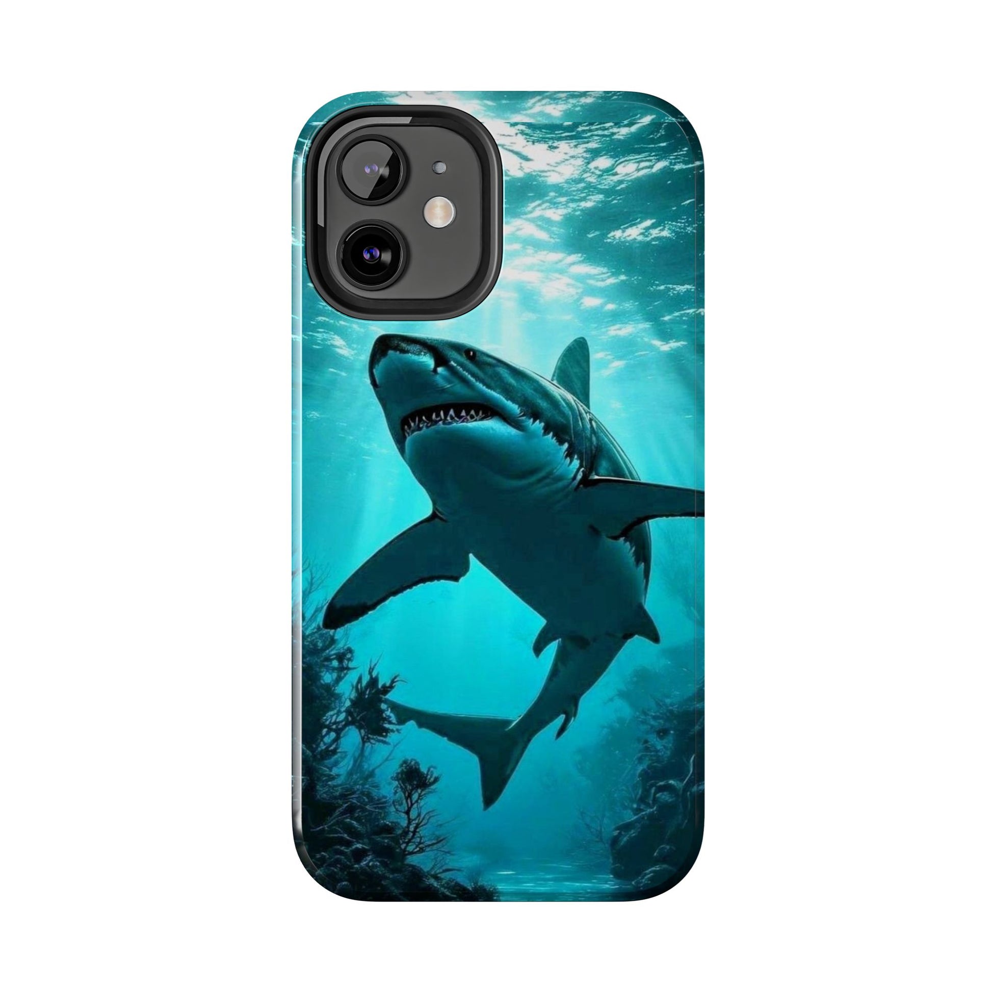 Killer Shark Theme Phone Cases for iPhones & Samsung Phones
