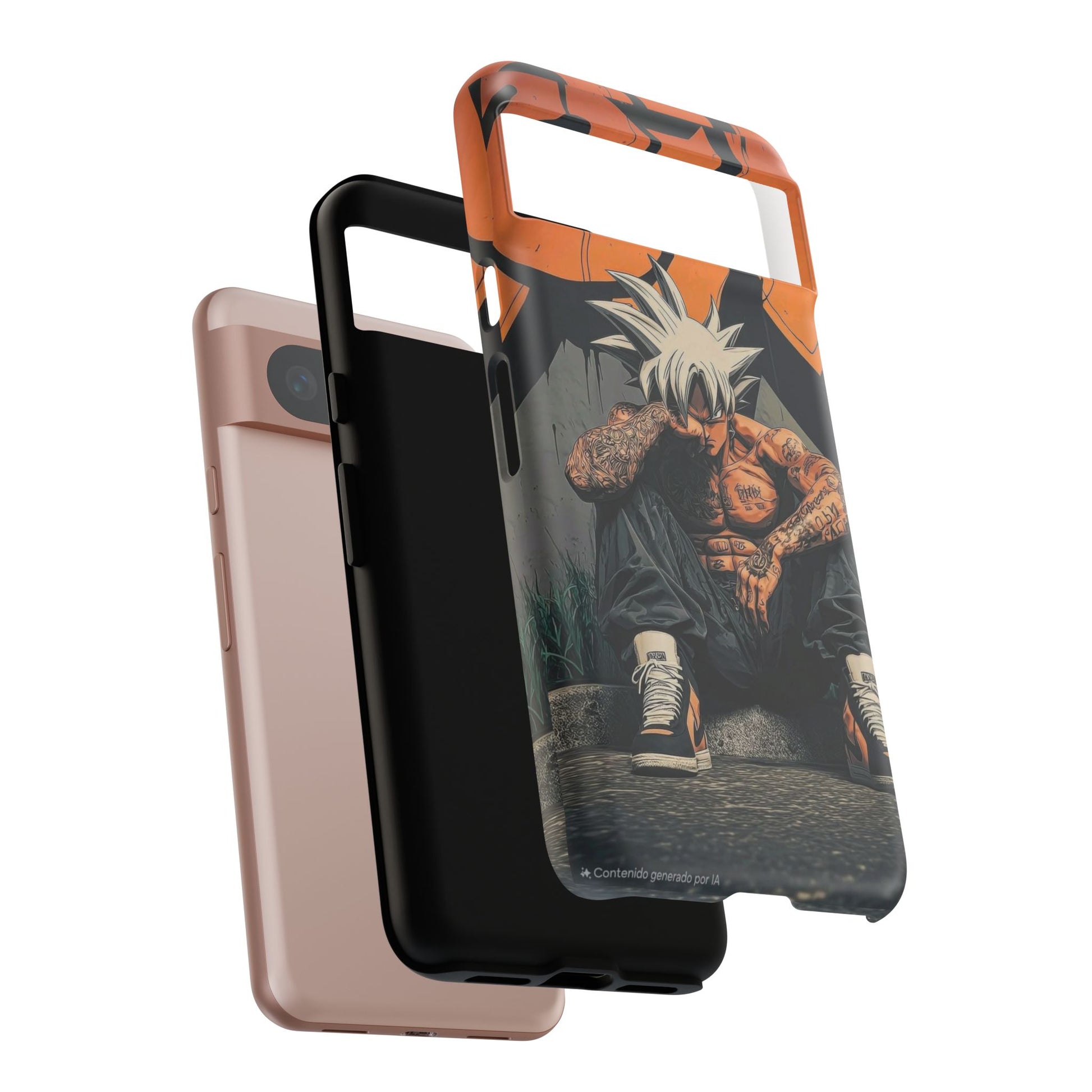 Anime DBZ Thug Tough Cases for iPhones, Samsung, and Pixel