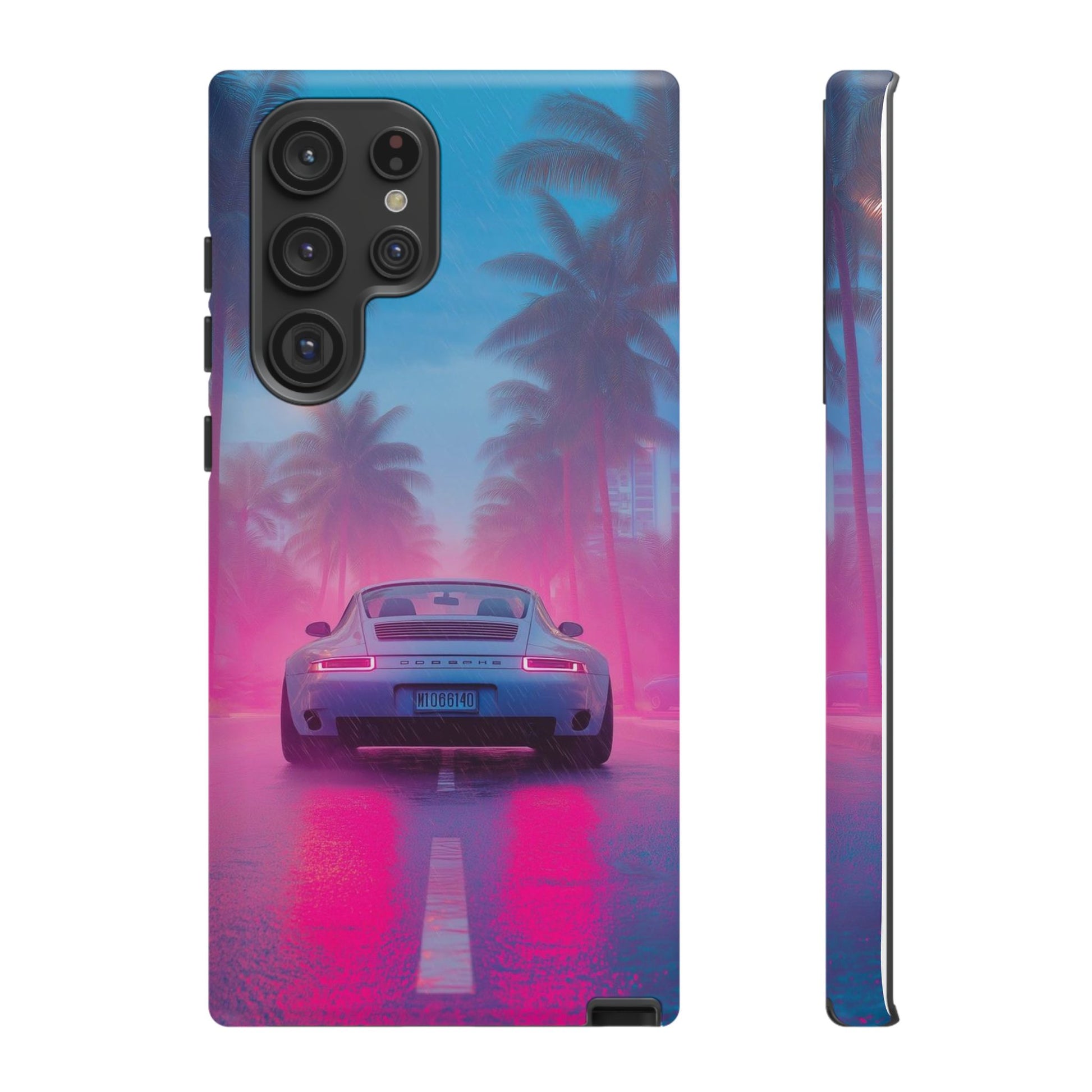 Miami Vice Porsche Phone Case for iPhone, Samsung Galaxy, & Pixel Phones