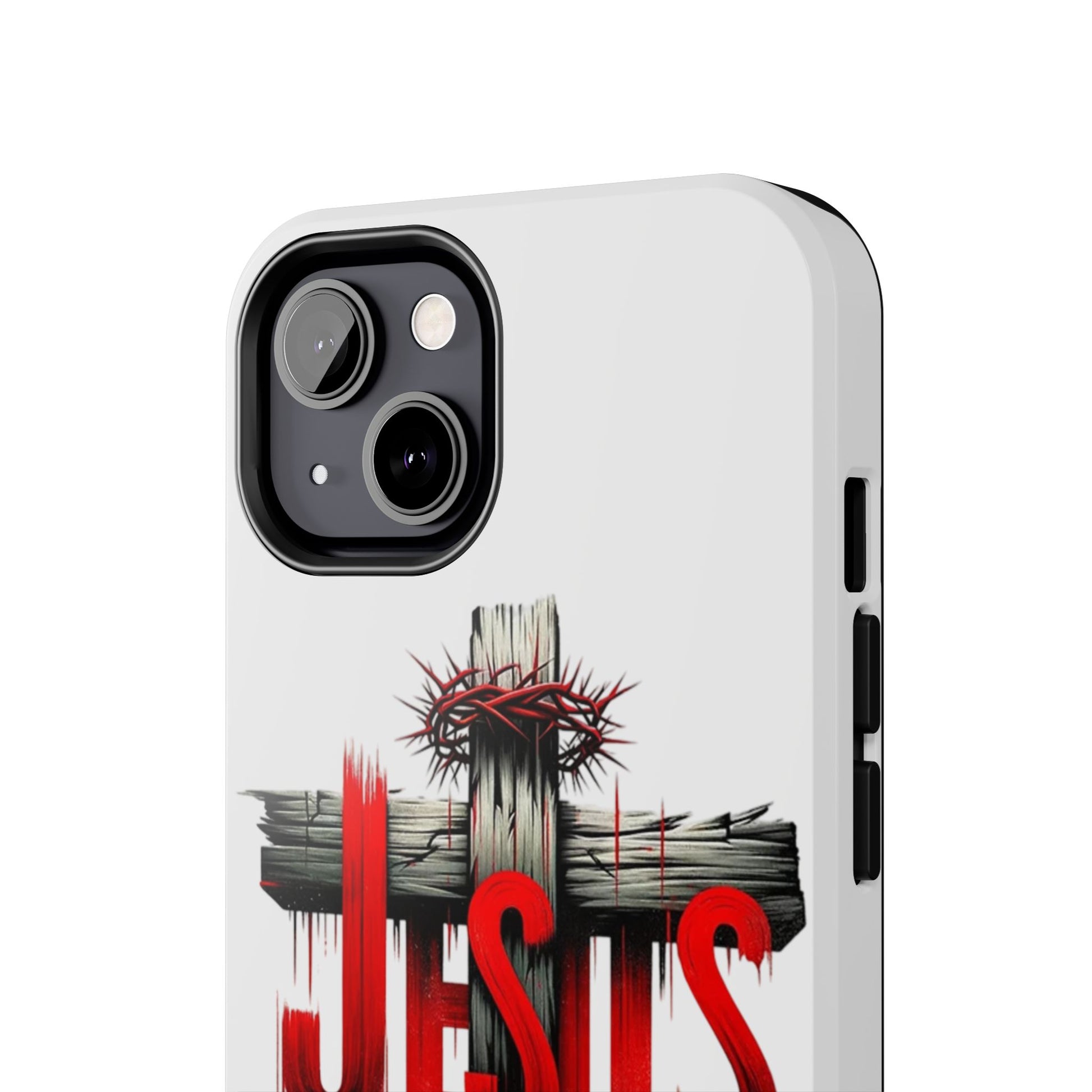 Jesus Cross and Crown Christian Theme Phone Cases for iPhones & Samsung Phones