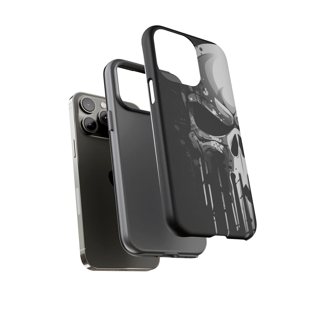 Punisher Skull Tough Cases for iPhones, Samsung, and Pixel