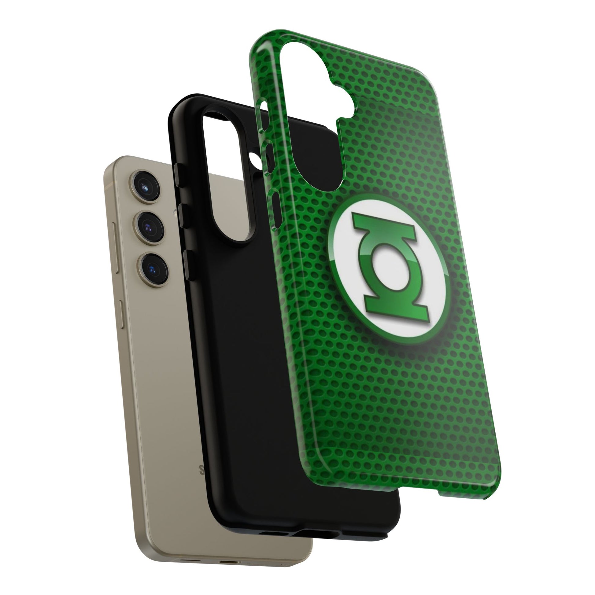 Green Lantern Logo Phone Case, Tough Cases, DC Case for iPhones, Samsung, and Pixel