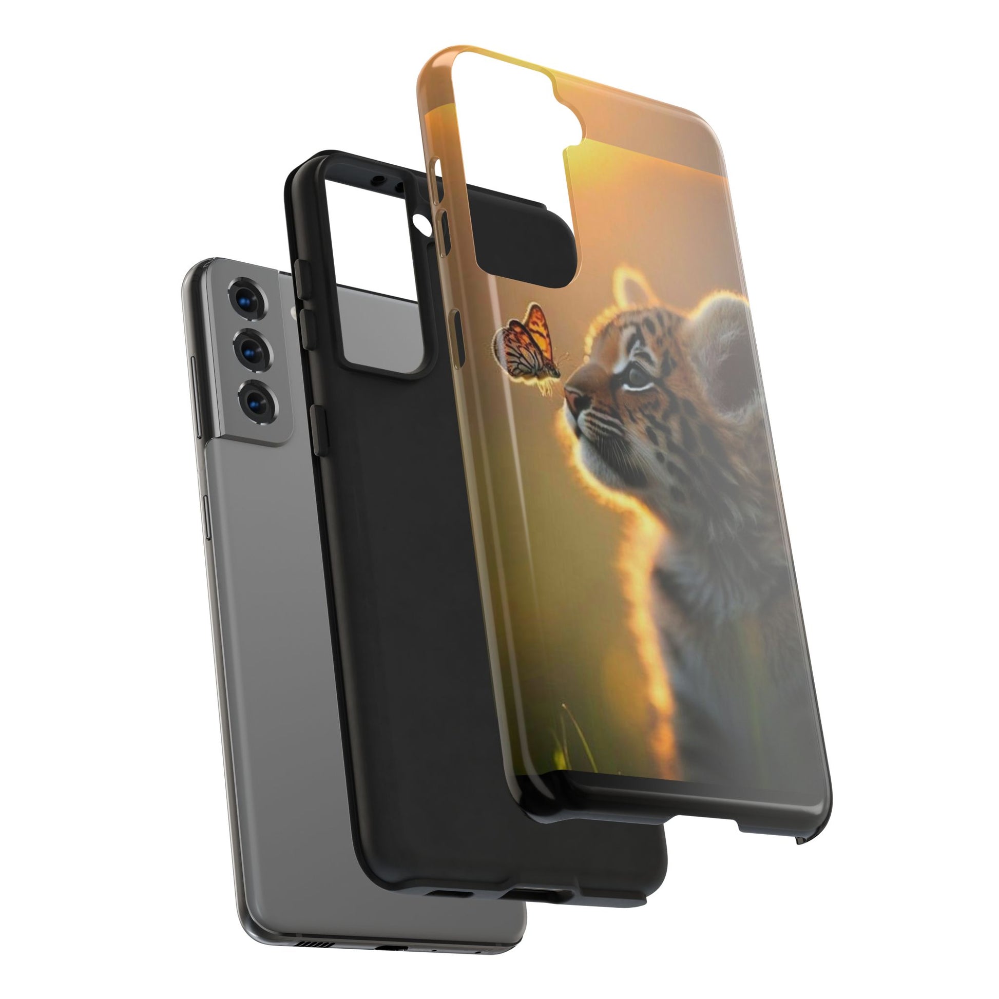 Tiger Cub Theme Phone Cases for iPhones & Samsung Phones