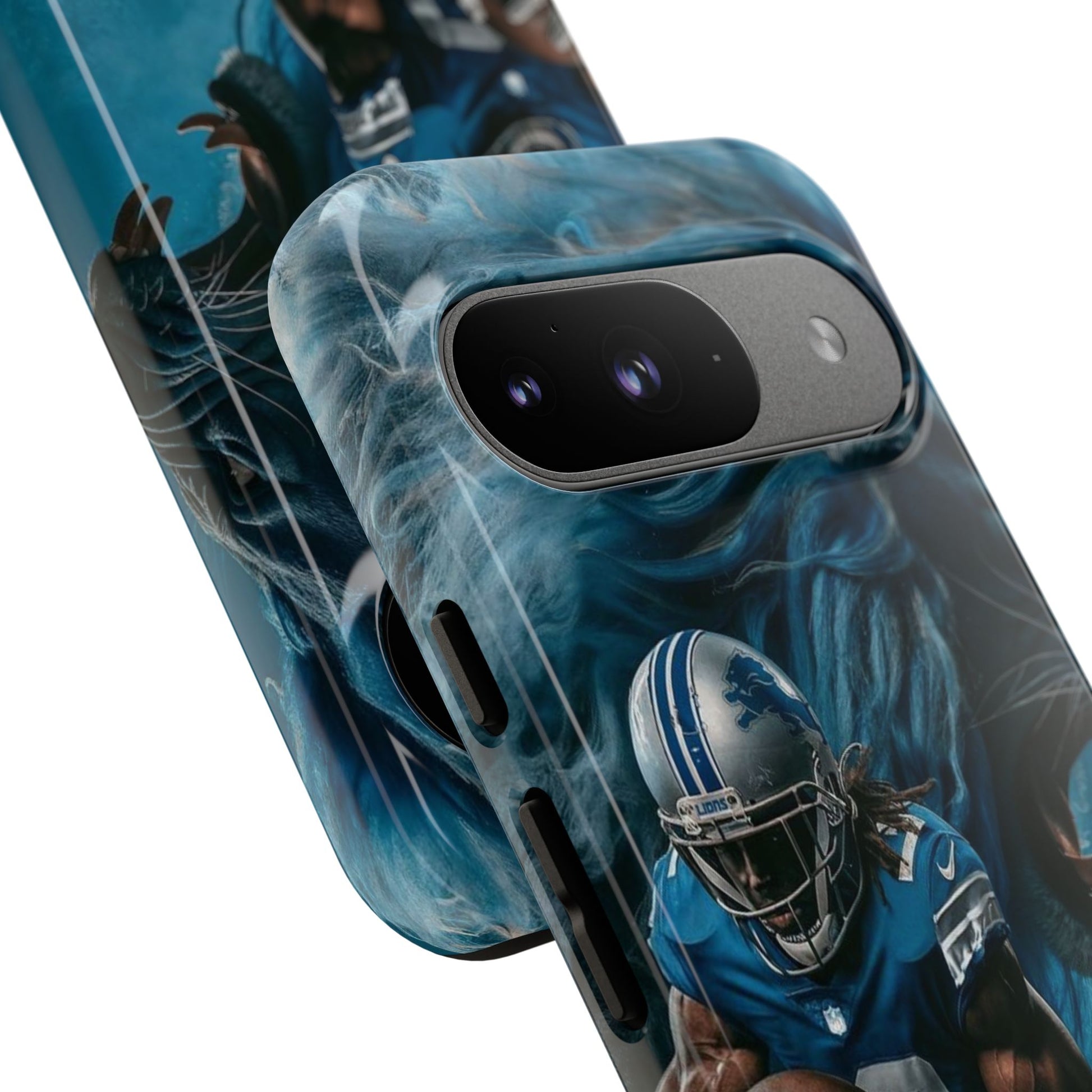 Detroit Lions Player Football Phone Case, Tough Cases for iPhones, Samsung, and Pixel