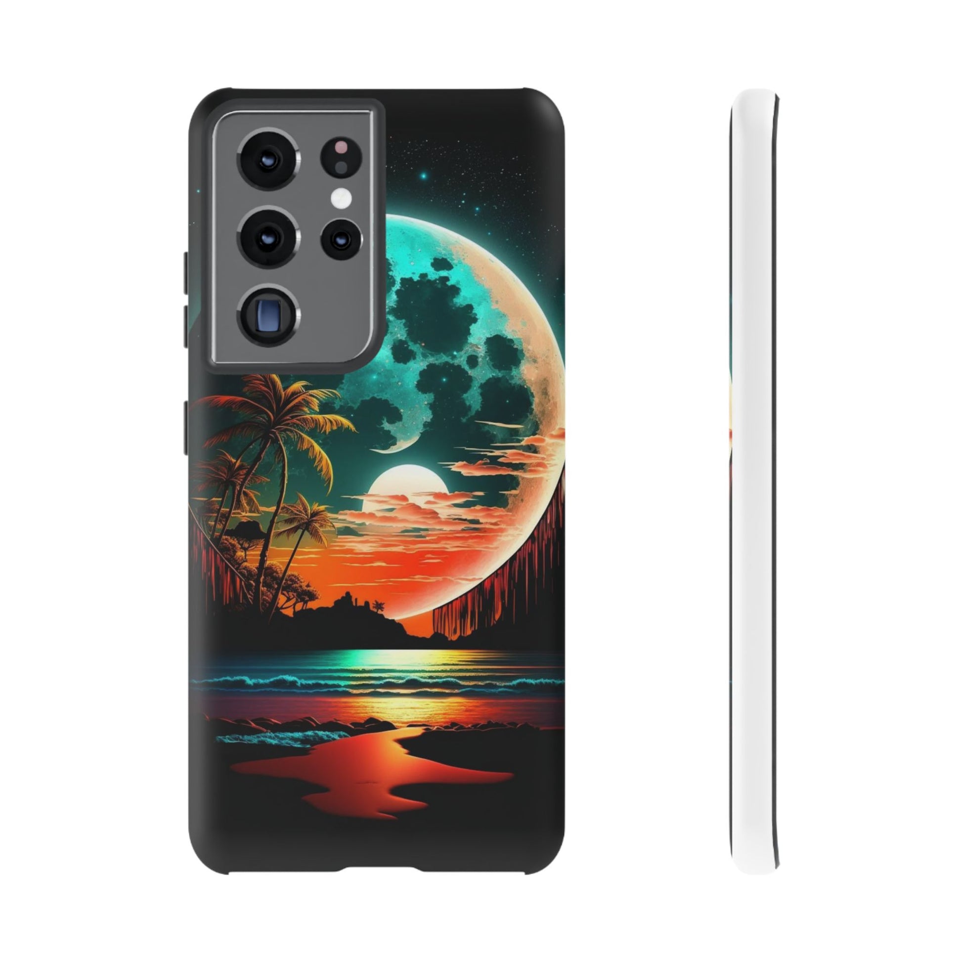 Fantasy Beach Sunset Landscape Phone Case for iPhone, Samsung Galaxy, & Pixel Phones