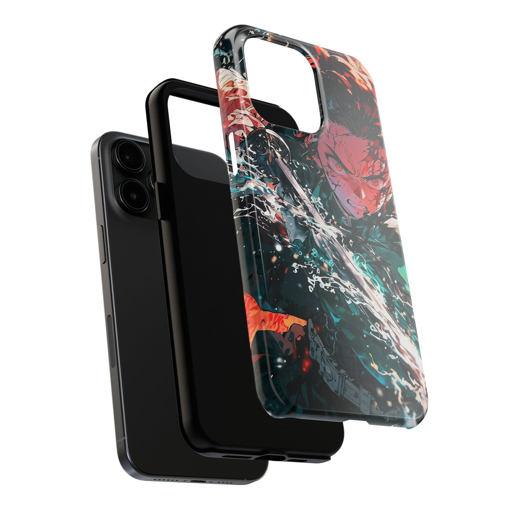 Demon Slayer Tanjiro Art Phone Case for iPhone & Samsung Galaxy Phones