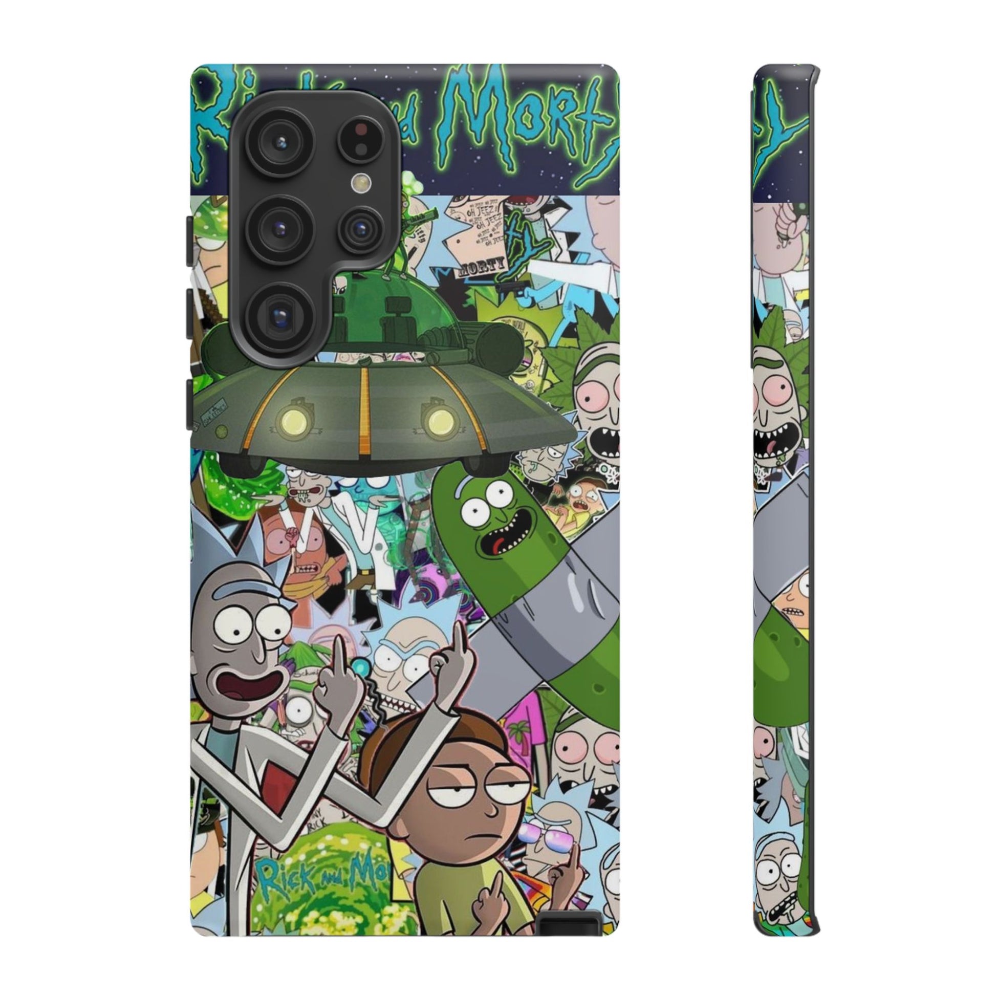 Rick and Morty Phone Case, Tough Cases for iPhones, Samsung, and Pixel