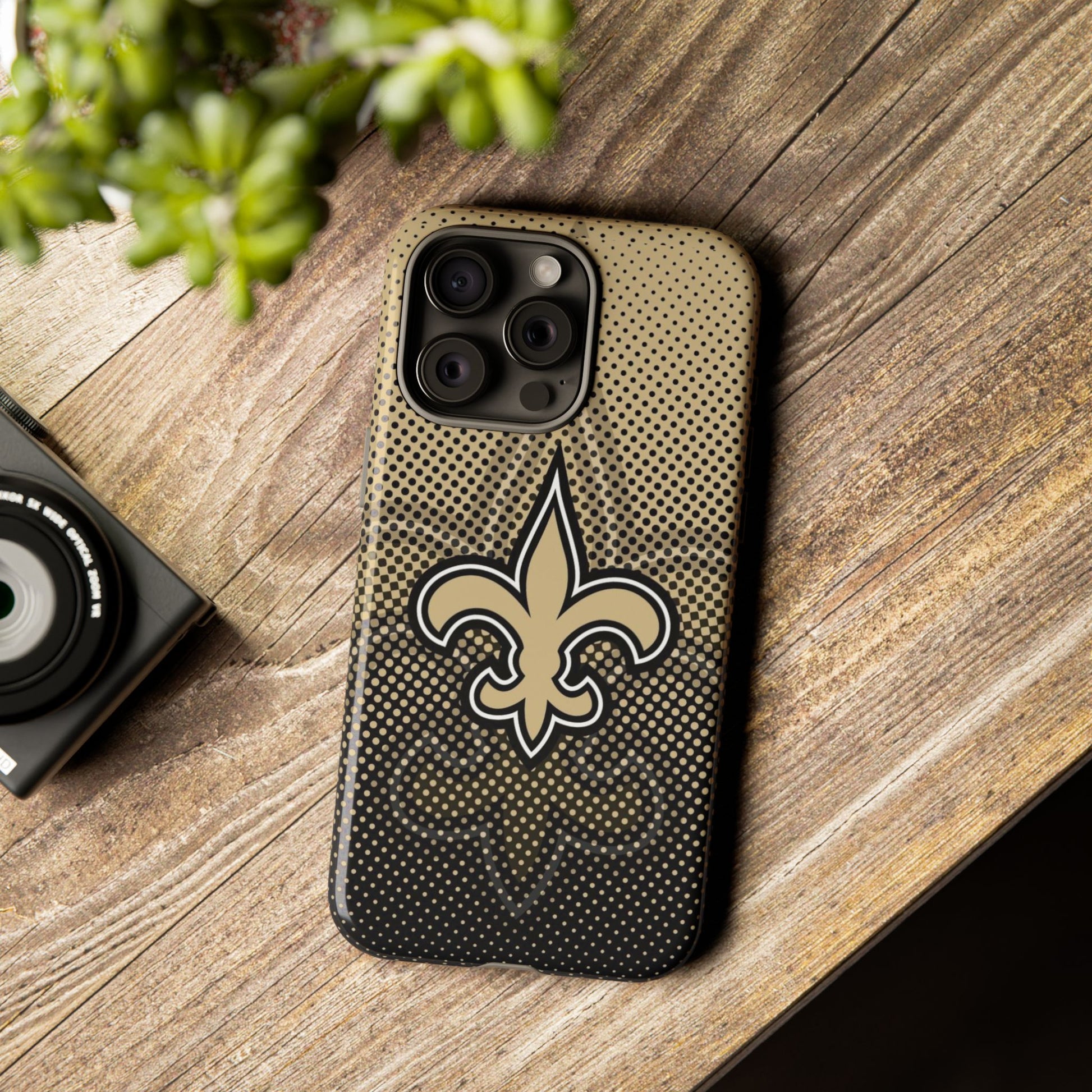 New Orleans Football Saints Logo Tough Cases for iPhones, Samsung, and Pixel