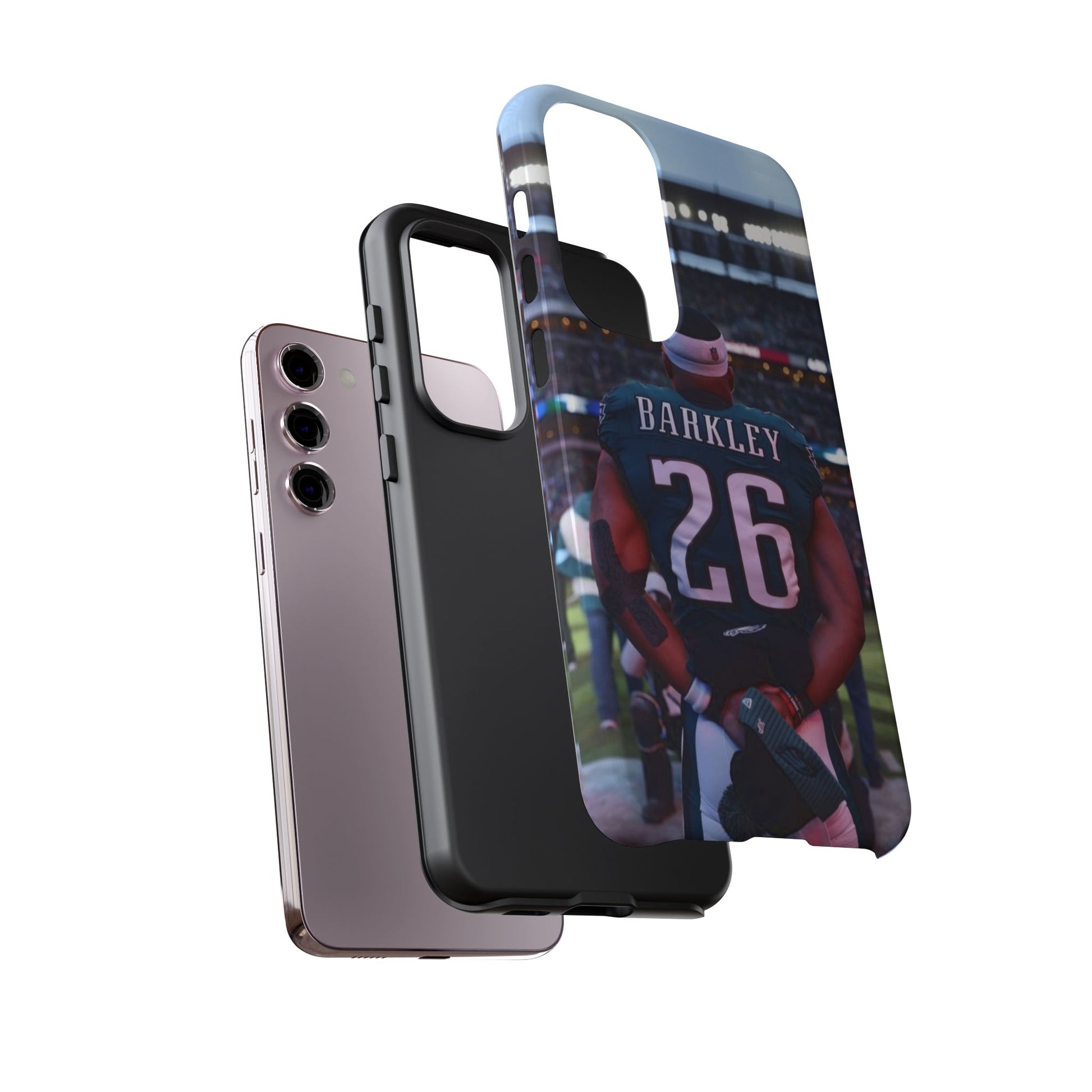 Eagles Football Saquon Barkley Tough Cases for iPhones, Samsung, and Pixel