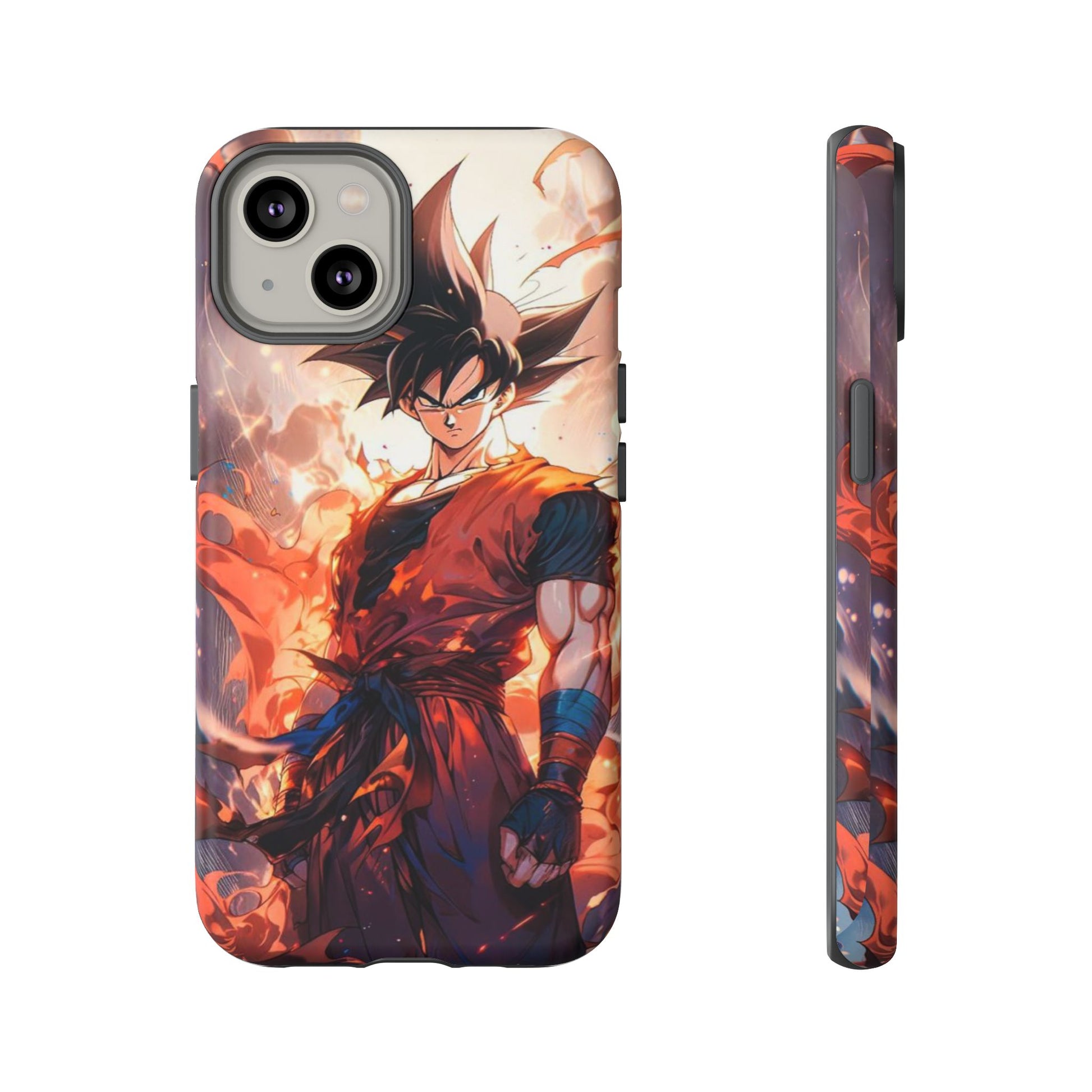 Anime Manga Dragon Ball Z Goku Tough Cases for iPhones, Samsung, and Pixel