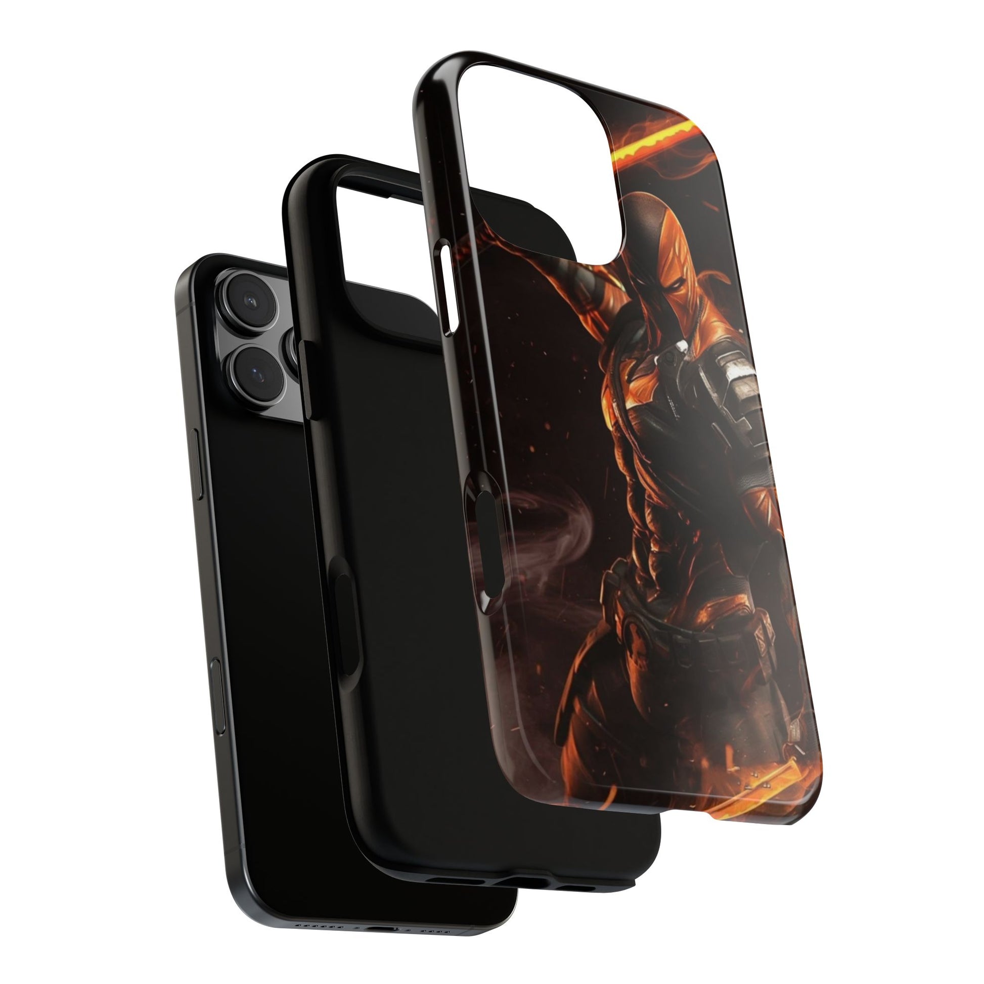 DC Comics Death Stroke Tough Cases for iPhones, Samsung, and Pixel