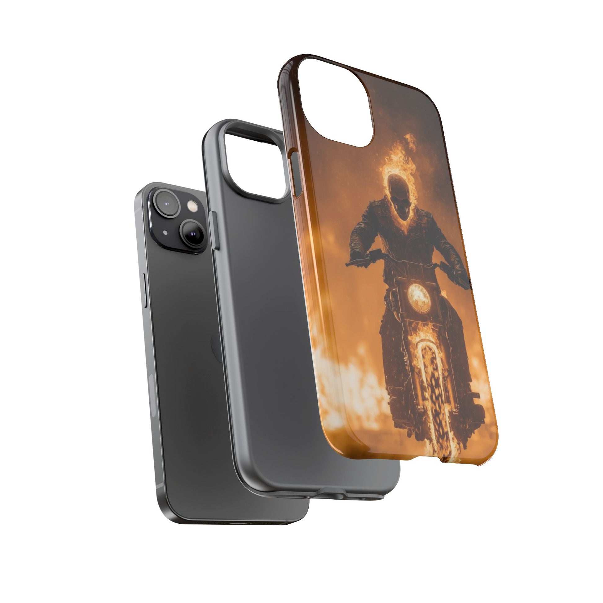 Marvel's Ghostrider Tough Cases for iPhones, Samsung, and Pixel