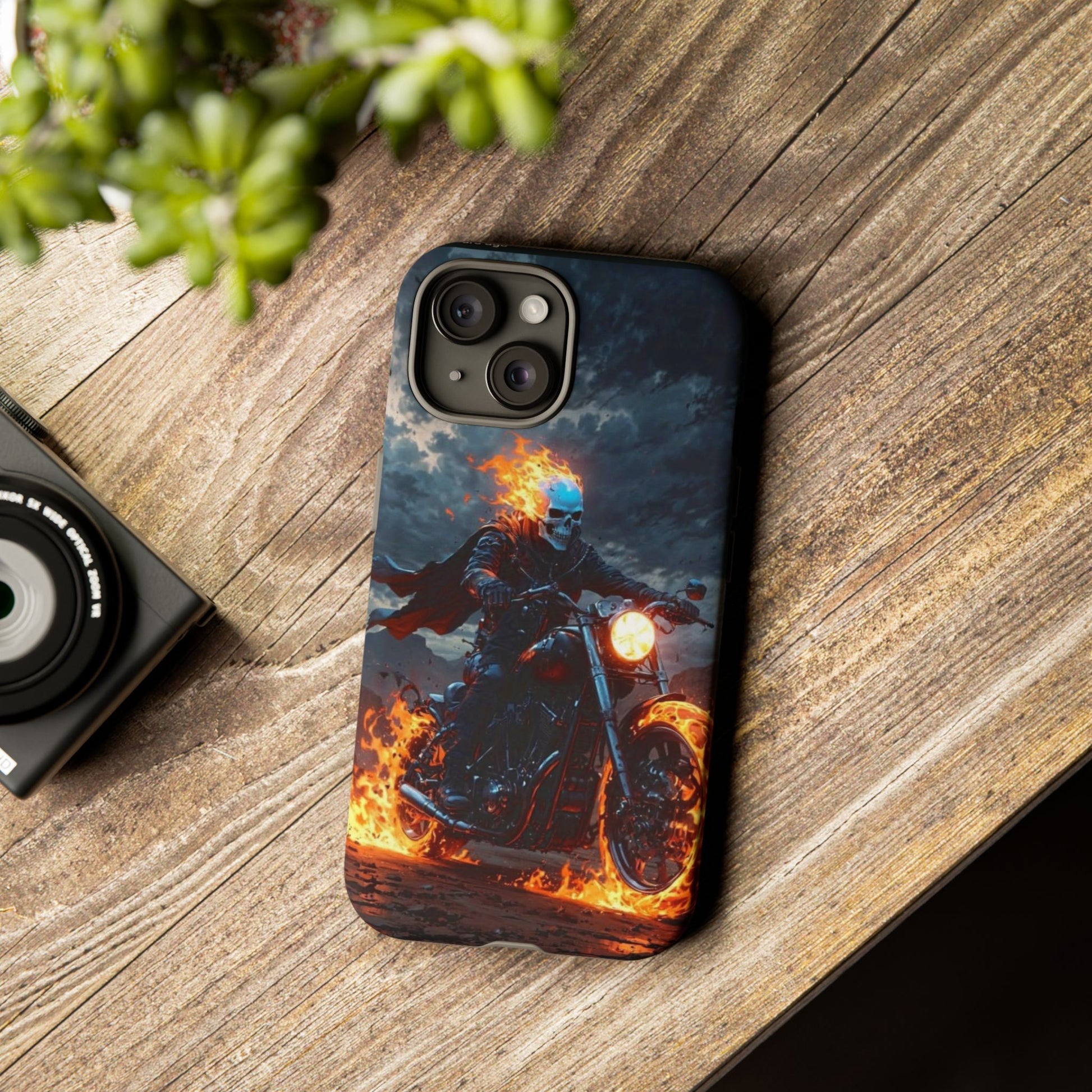 Marvel's Ghost Rider Tough Cases for iPhones, Samsung, and Pixel
