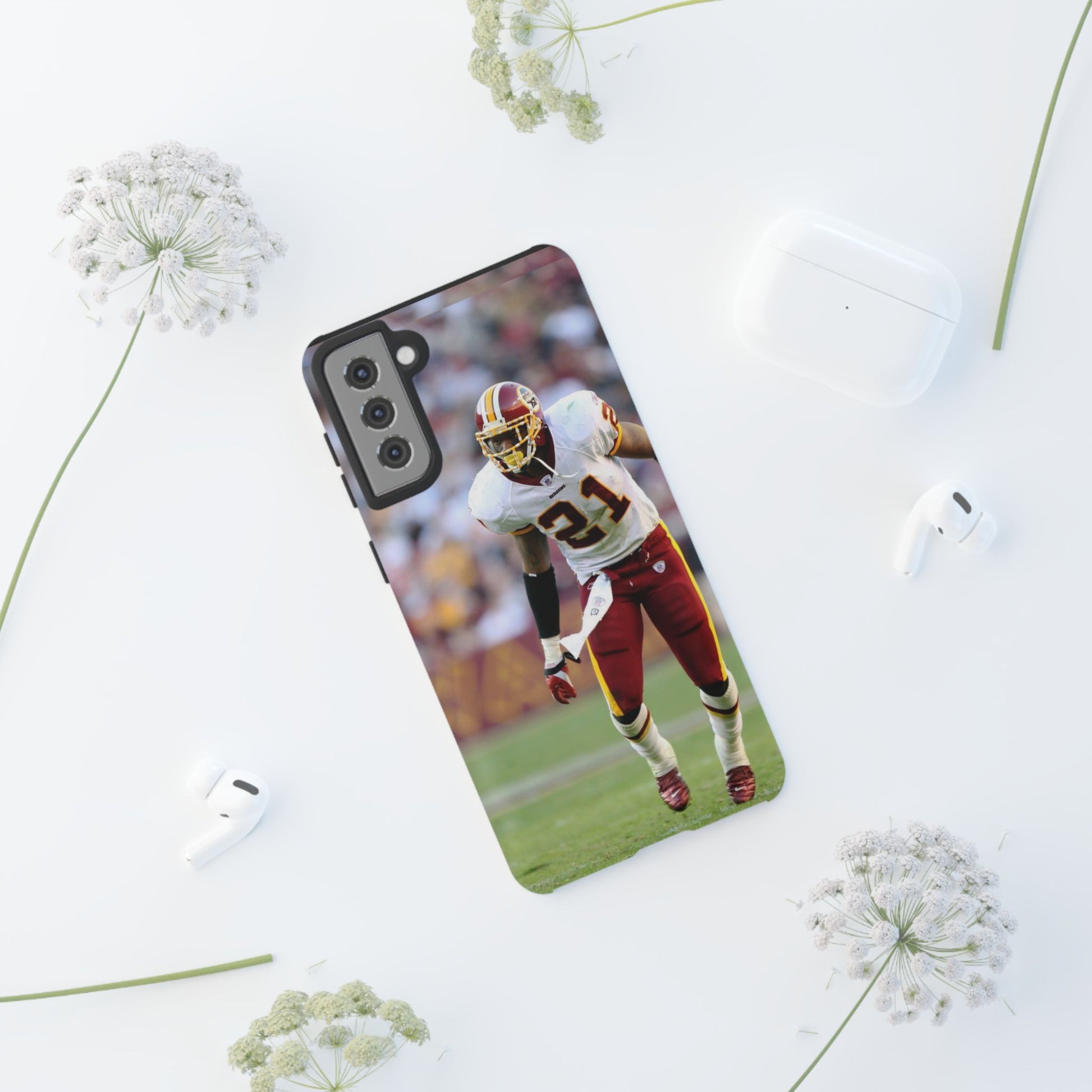 Sean Taylor Classic Redskins Football Tough Cases for iPhones, Samsung, and Pixel