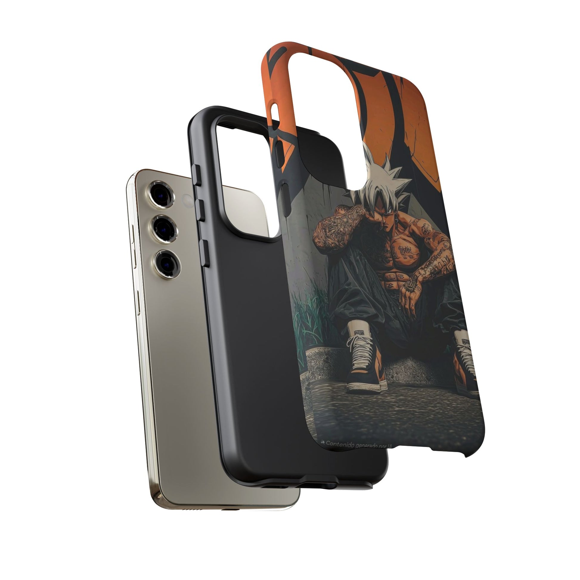 Anime DBZ Thug Tough Cases for iPhones, Samsung, and Pixel
