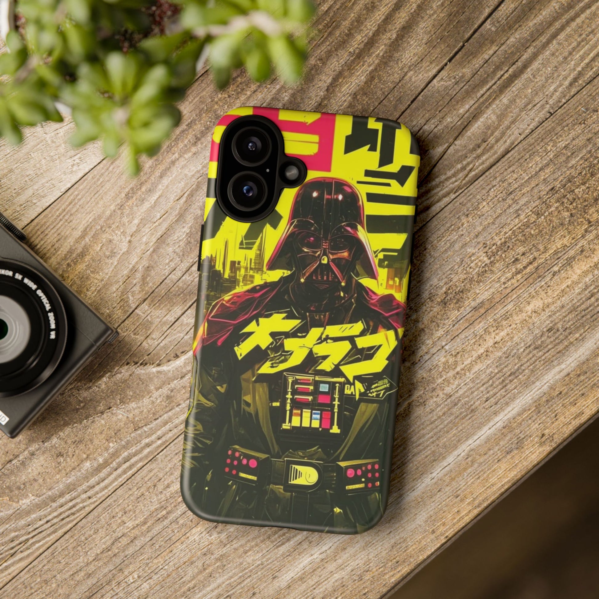 Cyberpunk X Vader Tough Cases for iPhones, Samsung, and Pixel