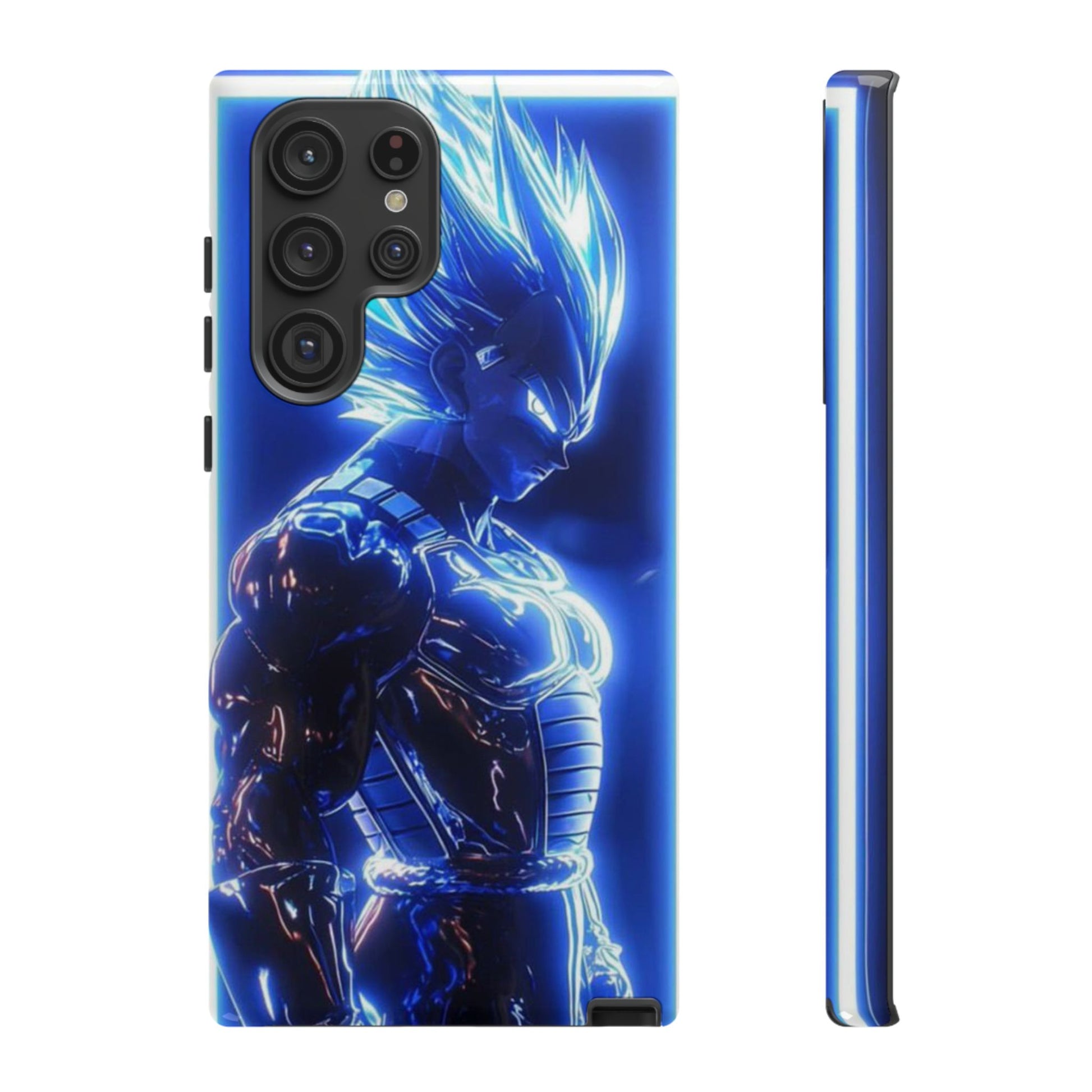 Anime Dragon Ball Z Super Saiyan Tough Cases for iPhones, Samsung, and Pixel
