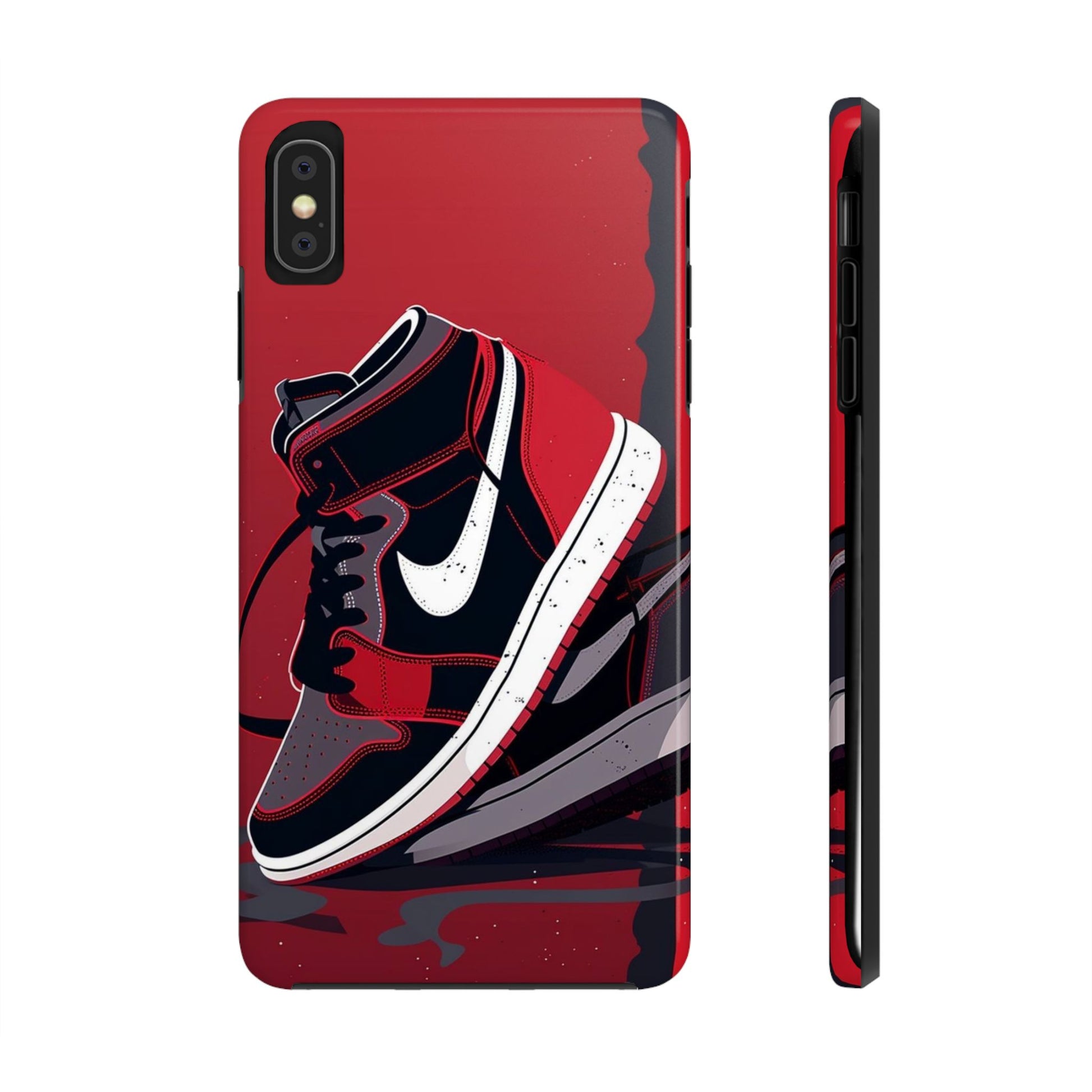 Retro Basketball Sneaker Art Phone Cases for iPhone & Samsung Galaxy Phones