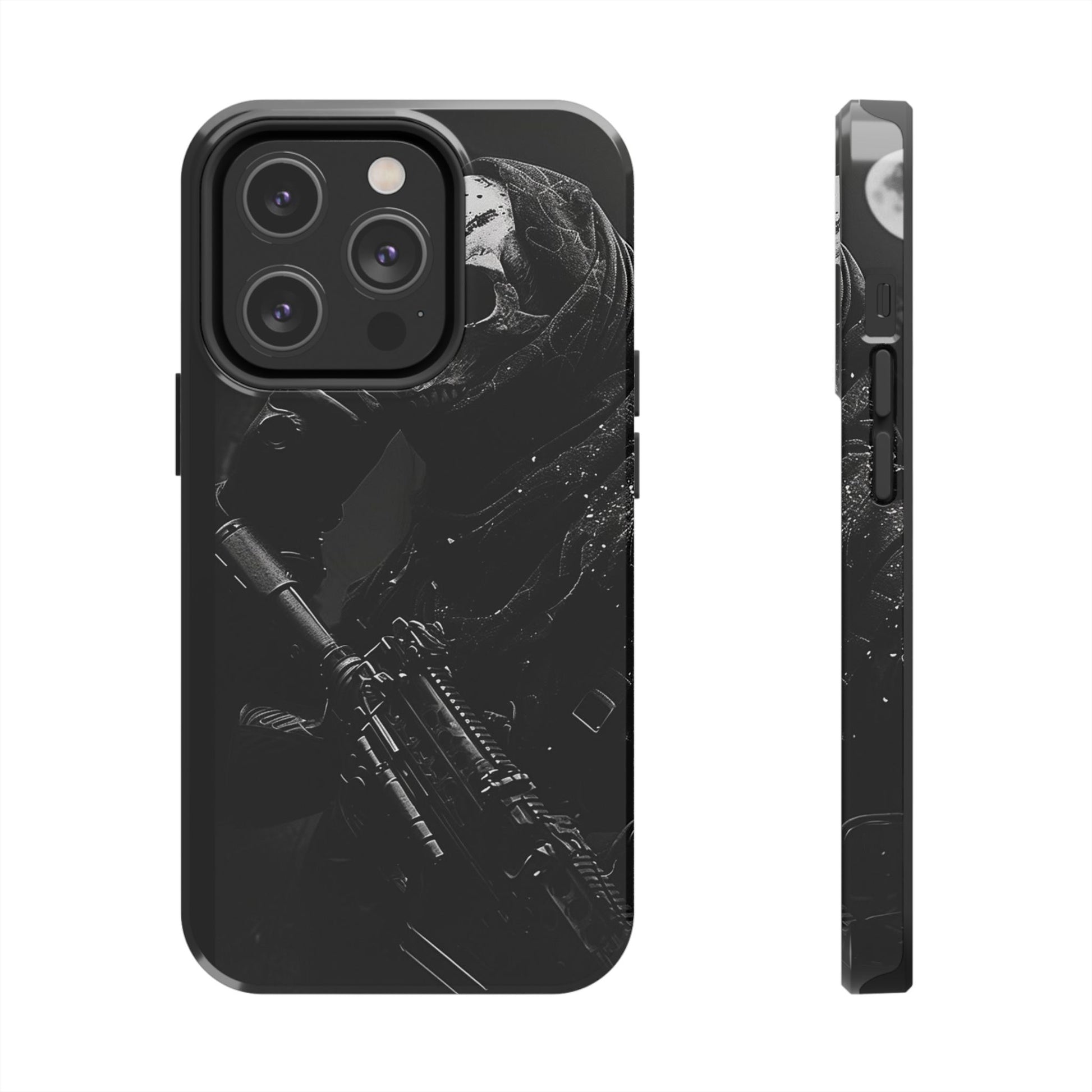 Ghost Gamer COD Inspired Themed Phone Cases for Iphones & Samsung Phones