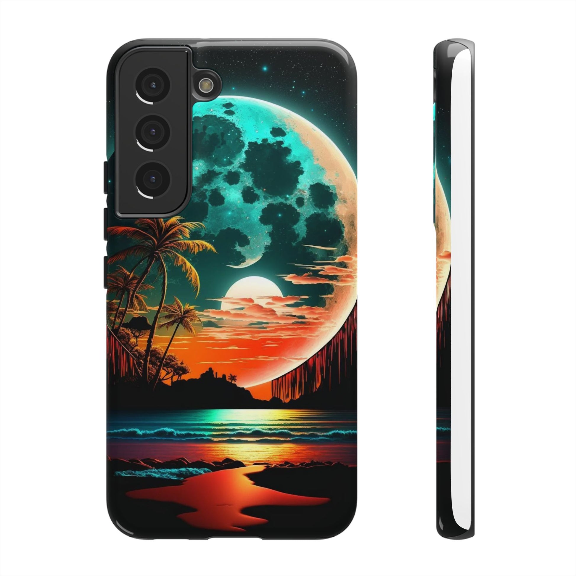 Fantasy Beach Sunset Landscape Phone Case for iPhone, Samsung Galaxy, & Pixel Phones