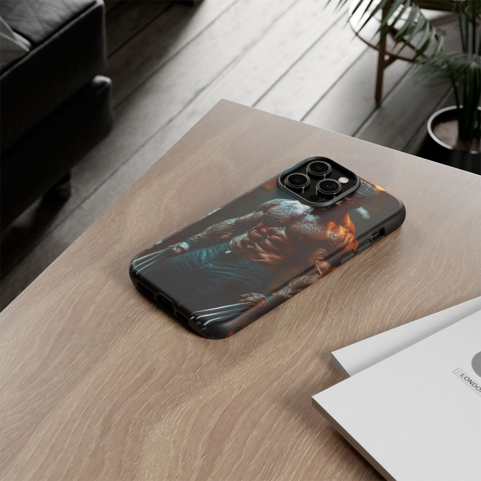 Marvel's Logan Wolverine Tough Cases for iPhones, Samsung, and Pixel
