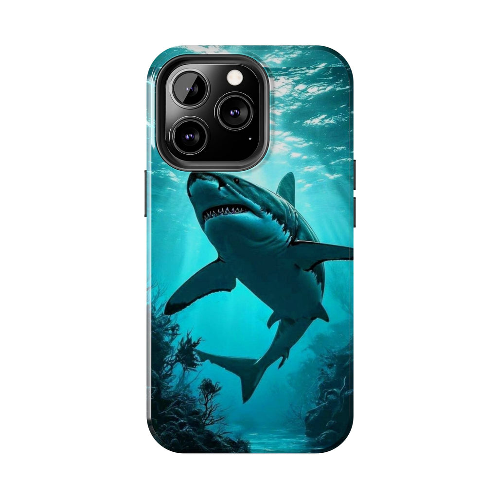 Killer Shark Theme Phone Cases for iPhones & Samsung Phones