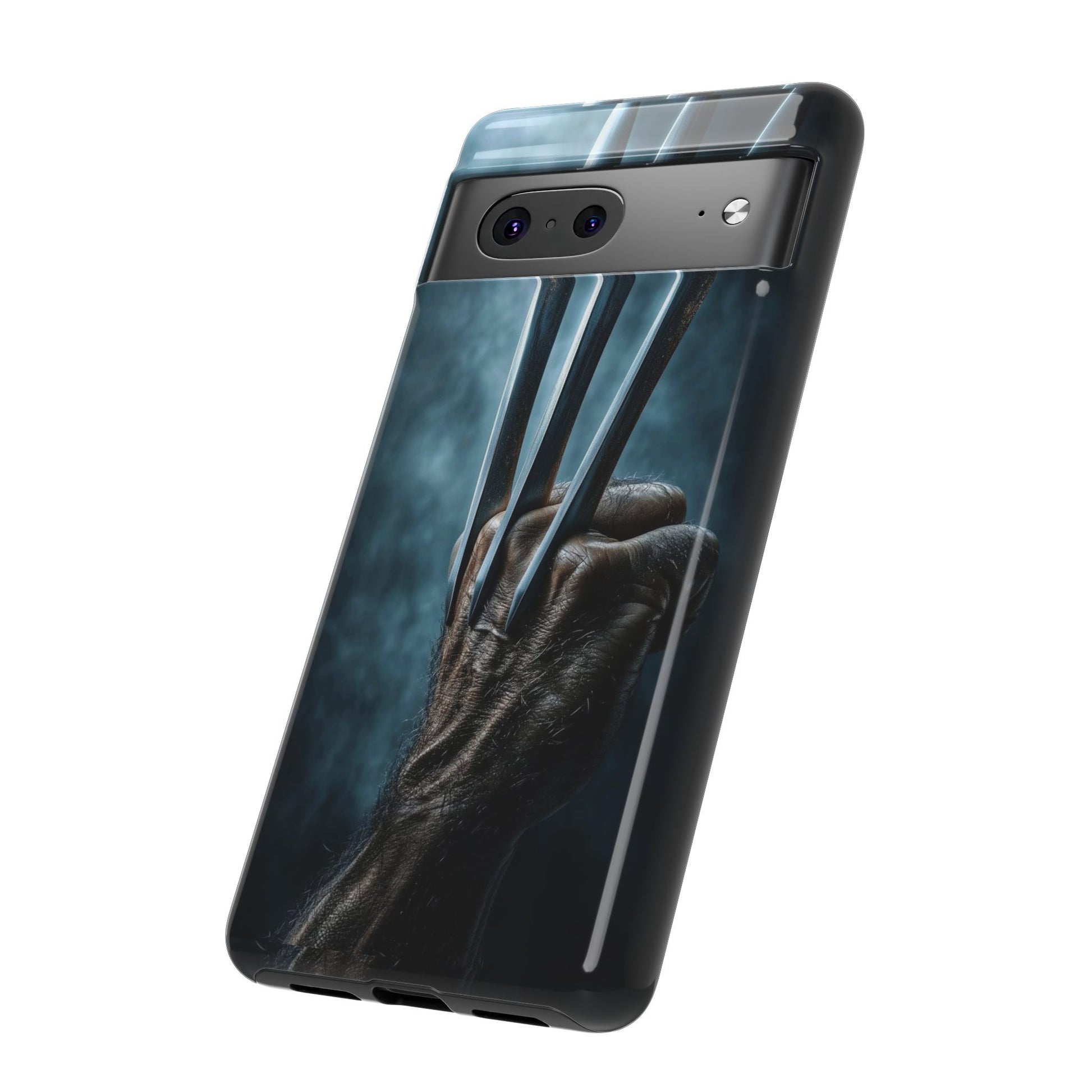 Logan's Claws Wolverine Tough Cases for iPhones, Samsung, and Pixel