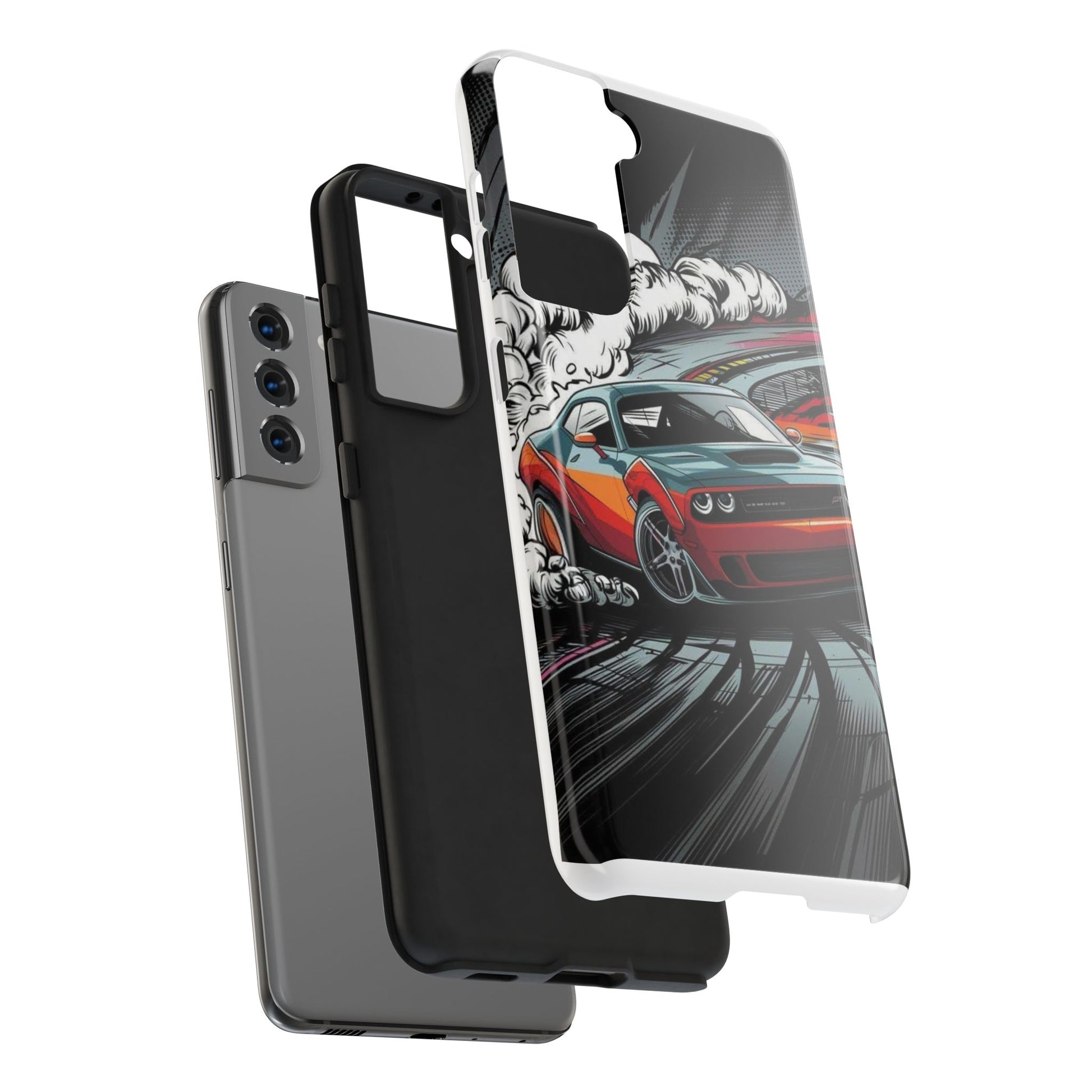 Hot Rod Challenger Theme Phone Case for iPhone & Samsung Galaxy Phones