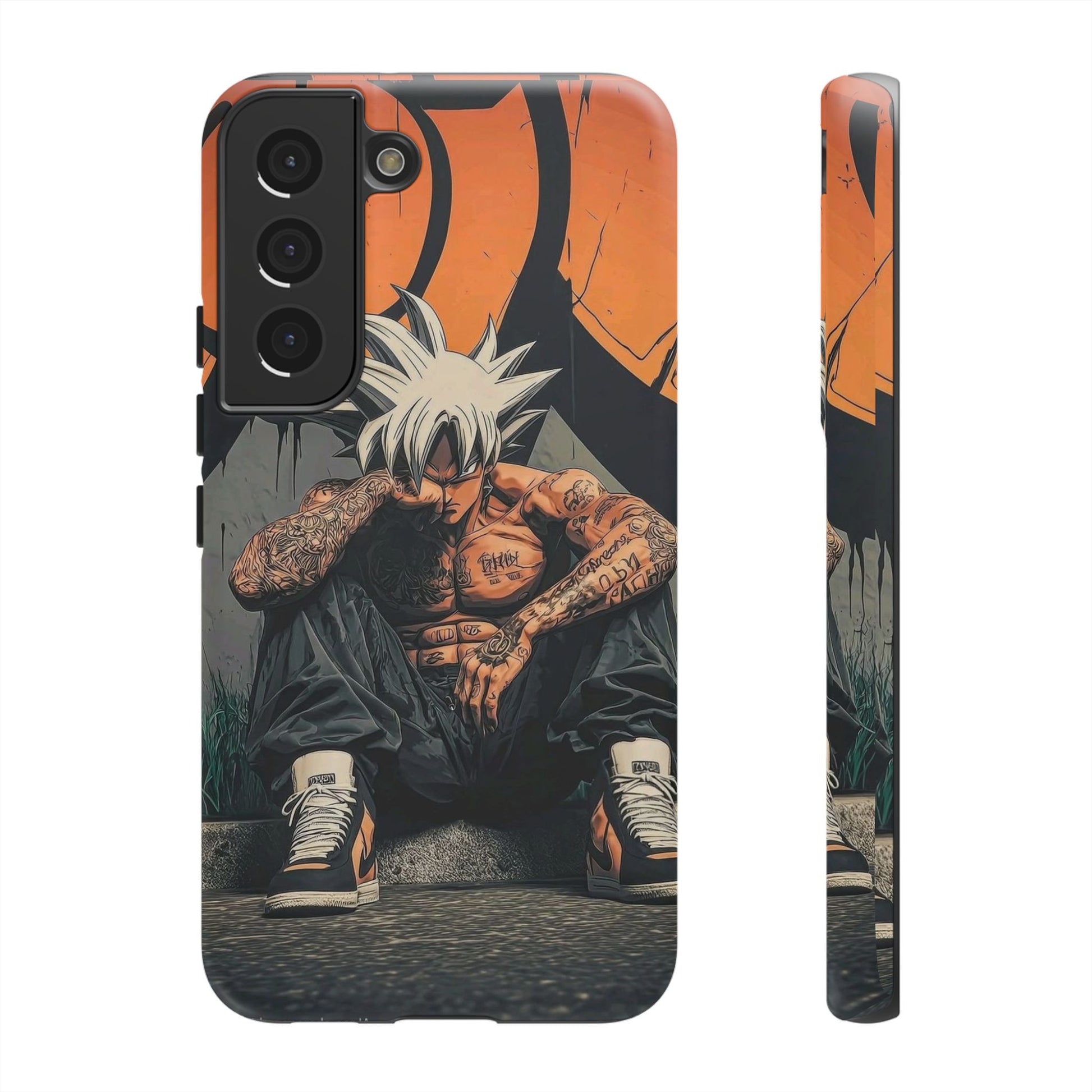 Anime DBZ Thug Tough Cases for iPhones, Samsung, and Pixel