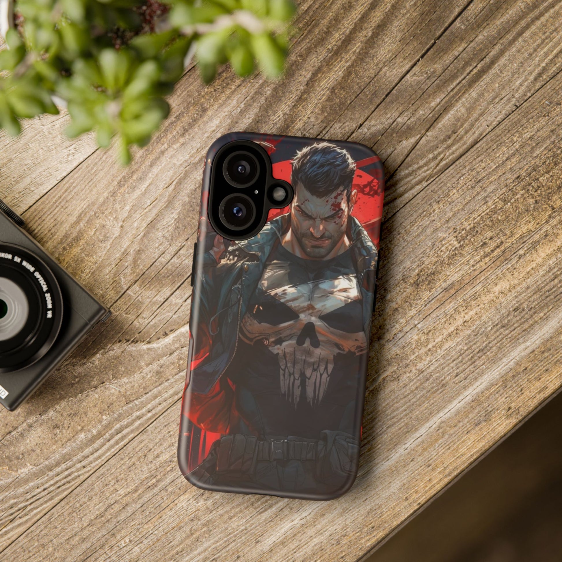 Punisher Tough Cases for iPhones, Samsung, and Pixel