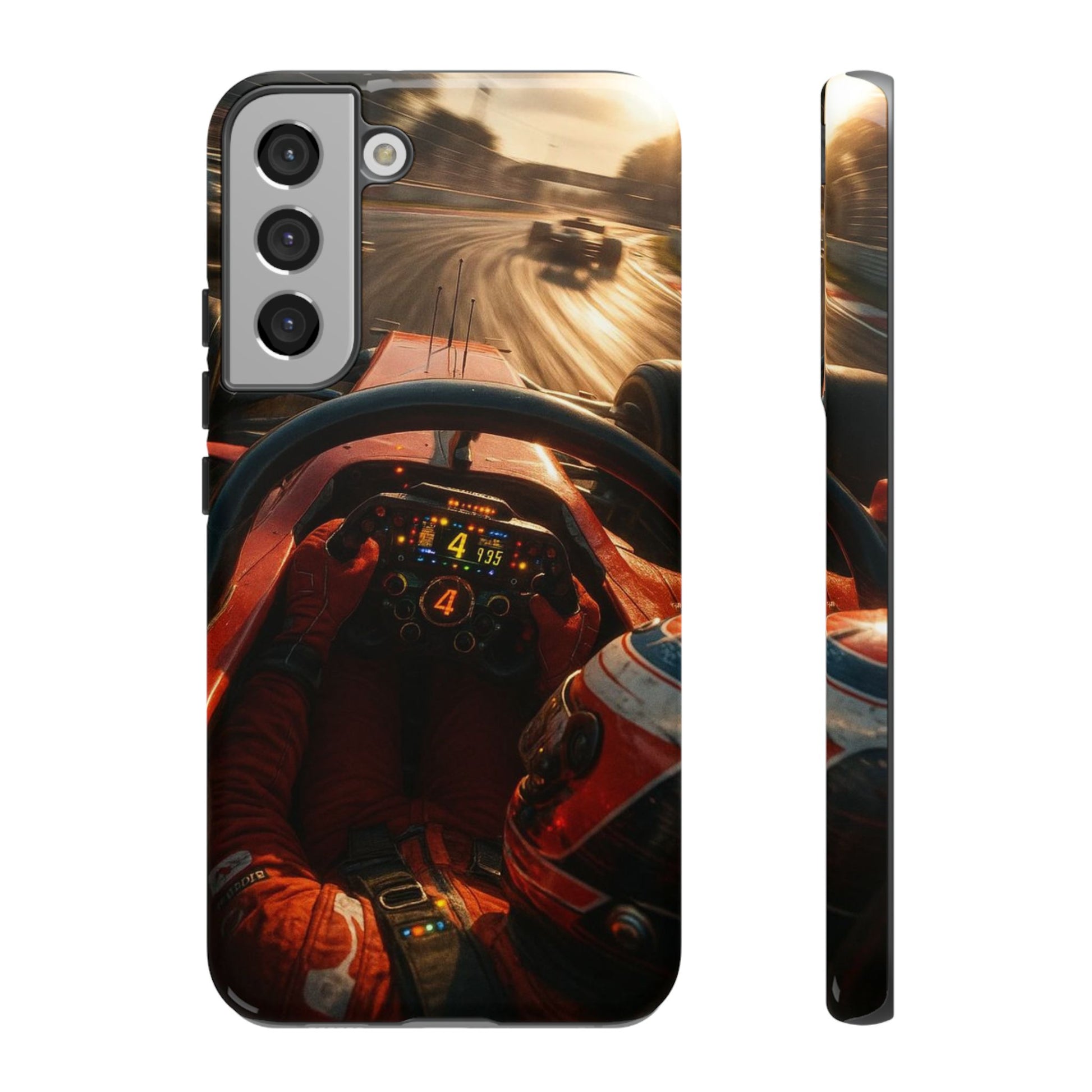 Formula 1 Cockpit Phone Case, Tough Cases for iPhones, Samsung, and Pixel