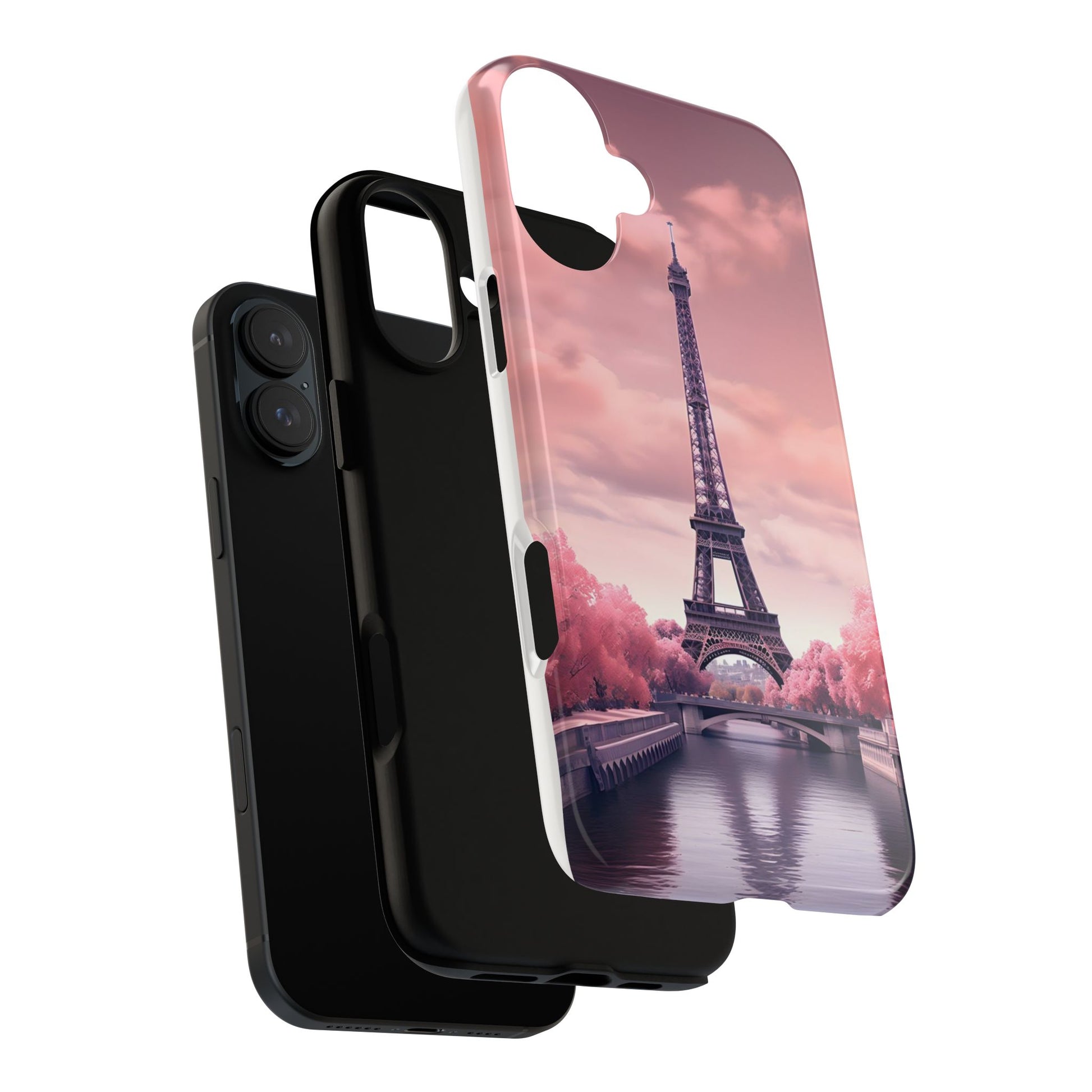 Eiffel Tower Paris Tough Cases for iPhones, Samsung, and Pixel