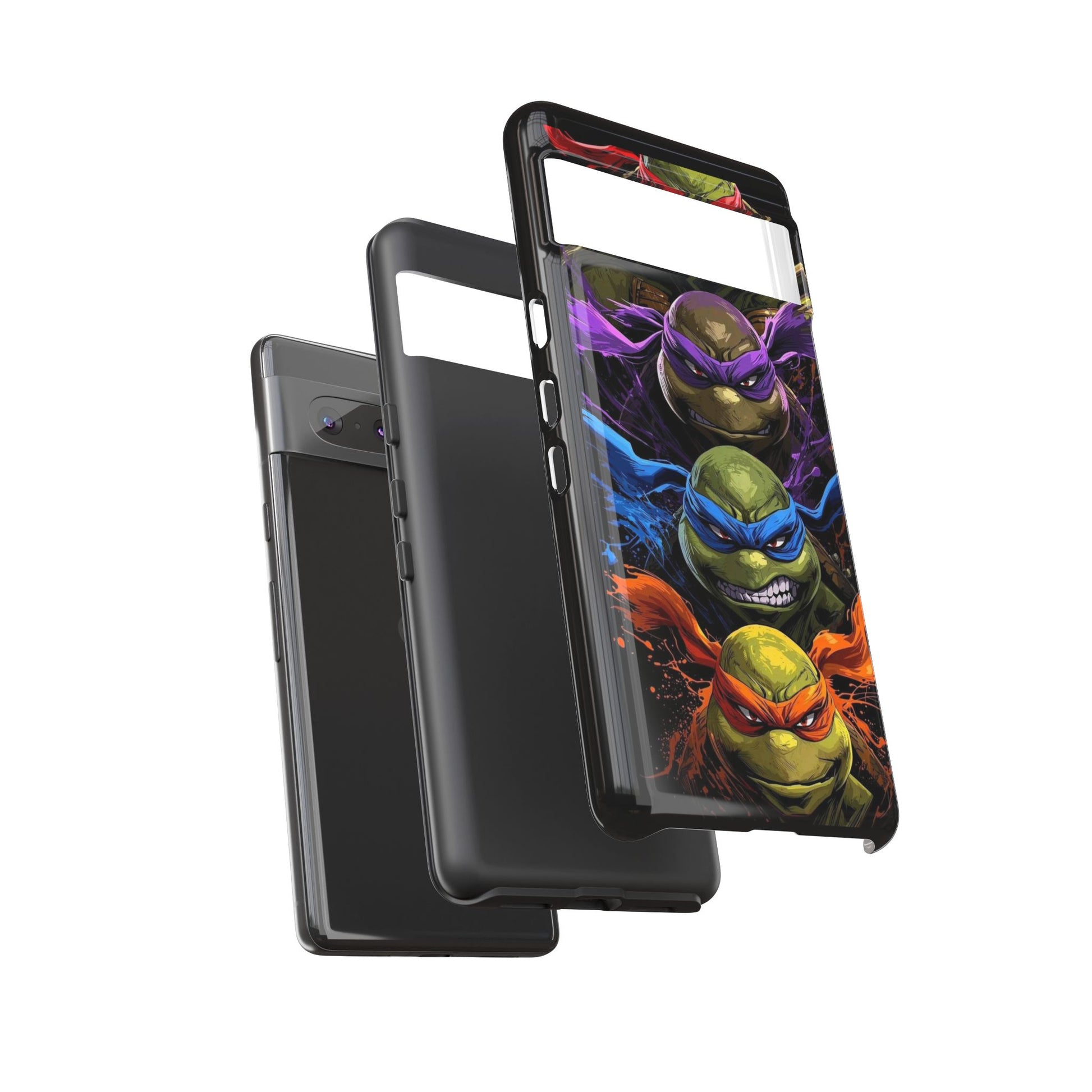 Ninja Turtles Tough Cases for iPhones, Samsung, and Pixel